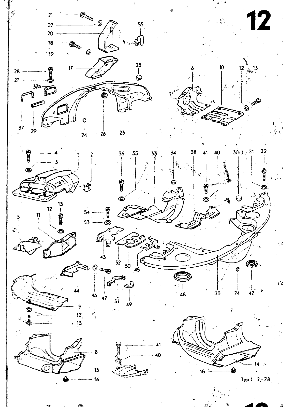 Vorschau VW 1200 1300 F-118 2050 000 Seite 255