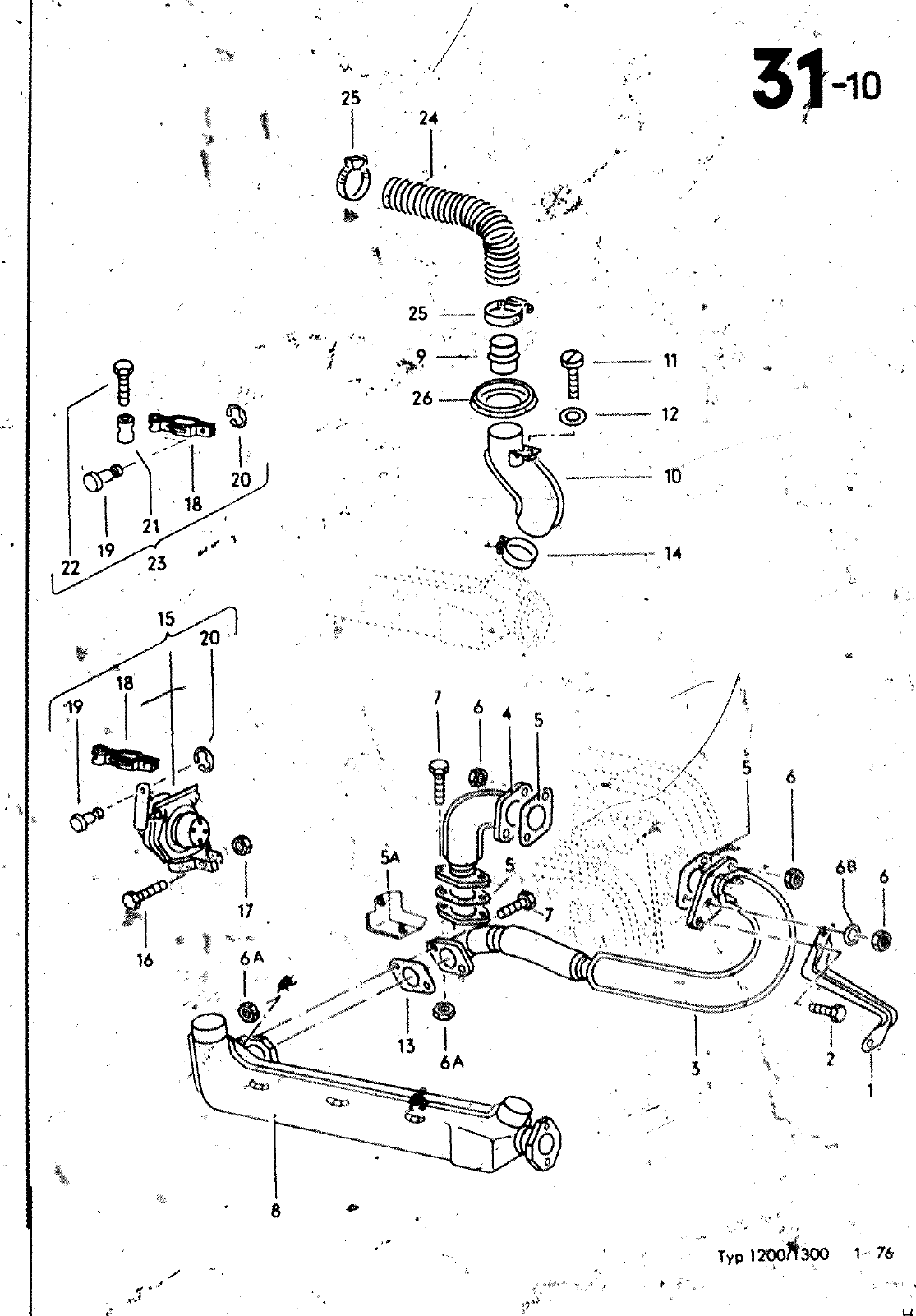 Vorschau VW 1200 1300 F-118 2050 000 Seite 509