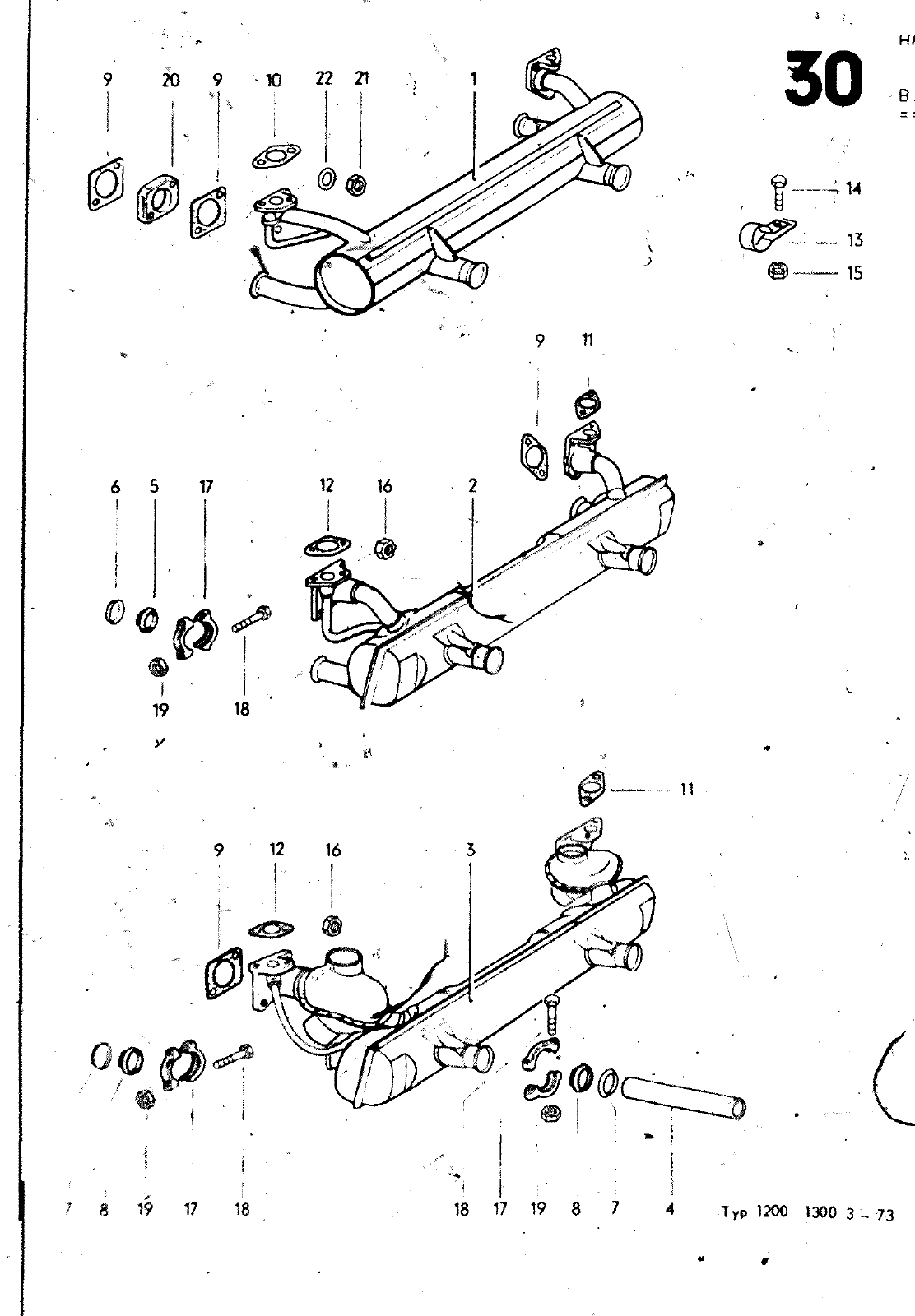 Vorschau VW 1200 1300 F-118 2050 000 Seite 485