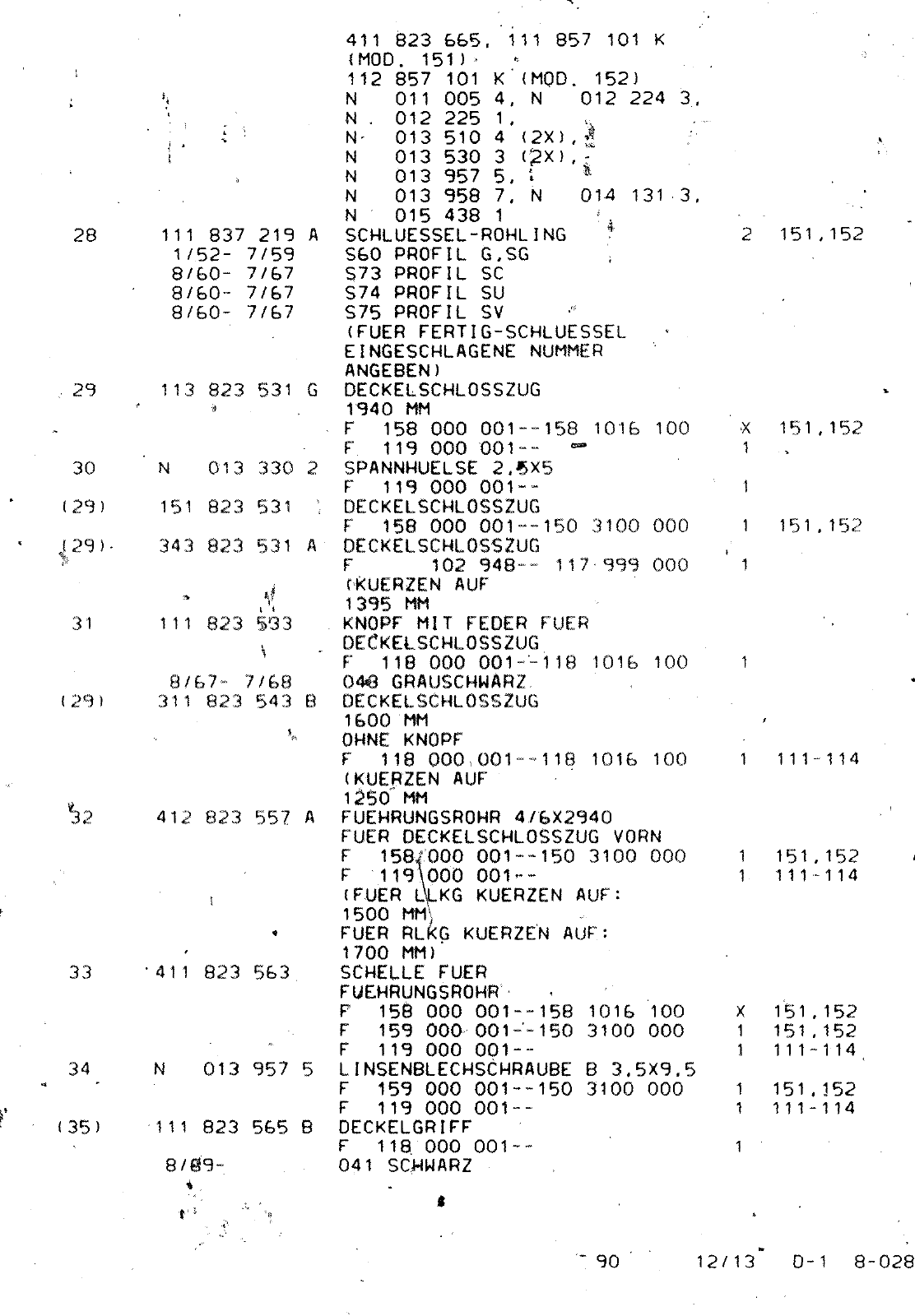 Vorschau VW 1200 1300 F-118 2050 000 Seite 880