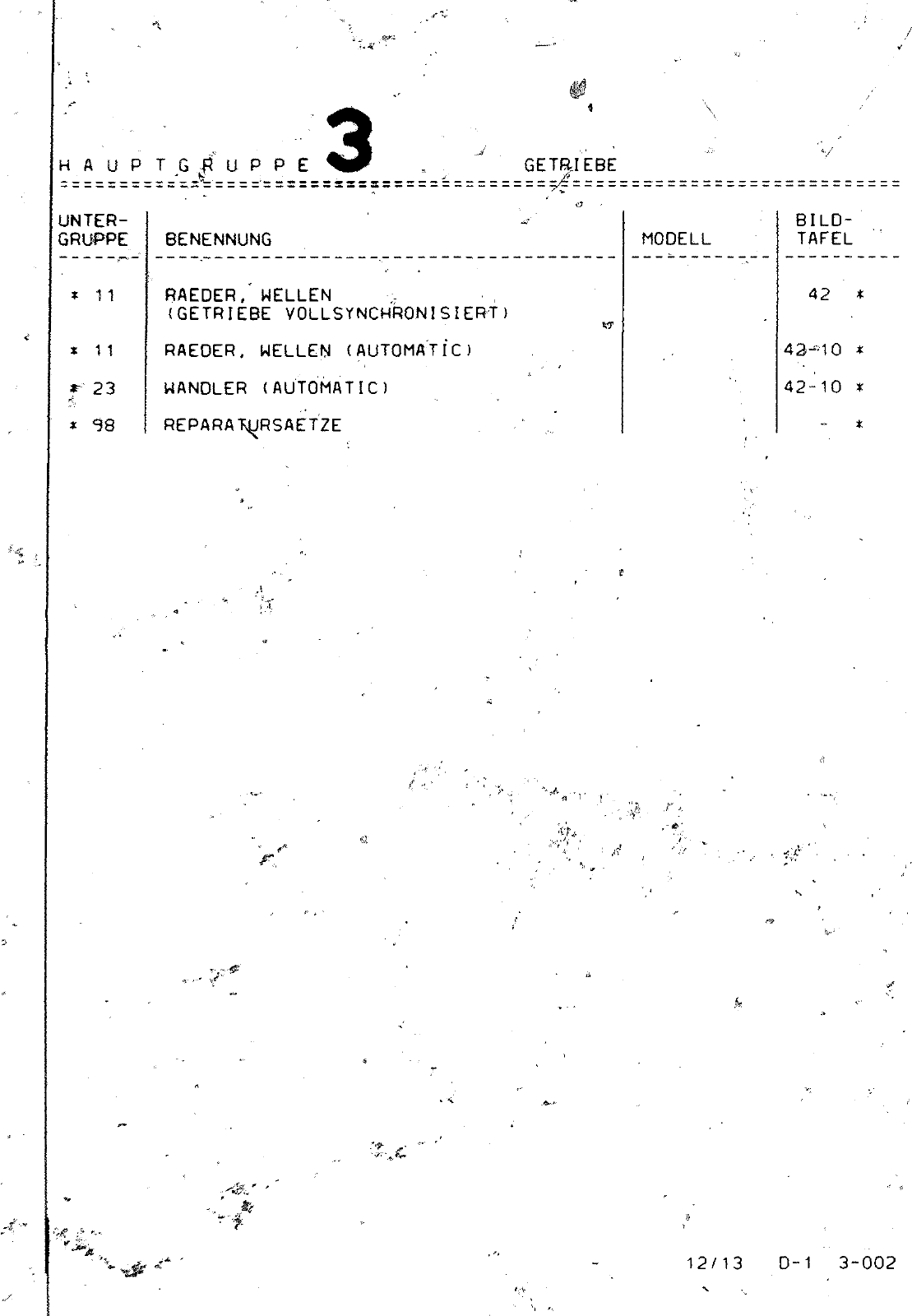 Vorschau VW 1200 1300 F-118 2050 000 Seite 57