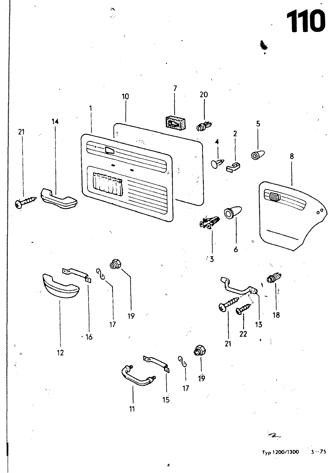 Vorschau VW 1200 1300 F-118 2050 000 Seite 1029