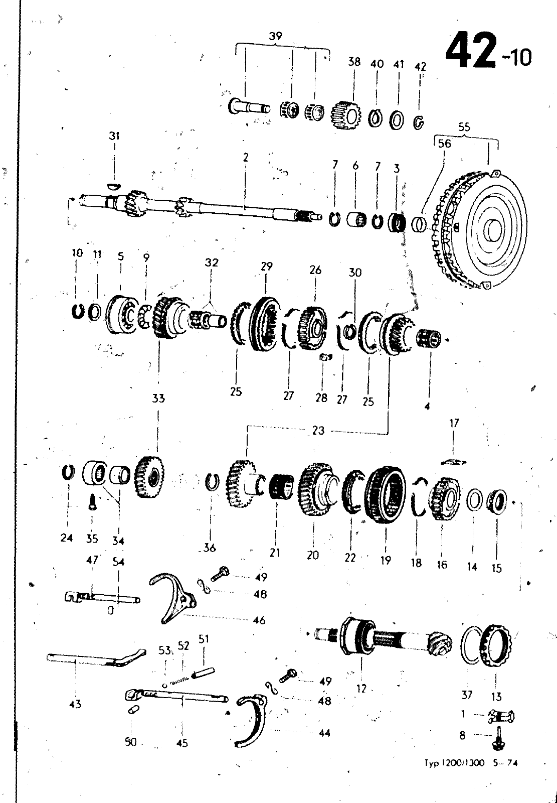 Vorschau VW 1200 1300 F-118 2050 000 Seite 599