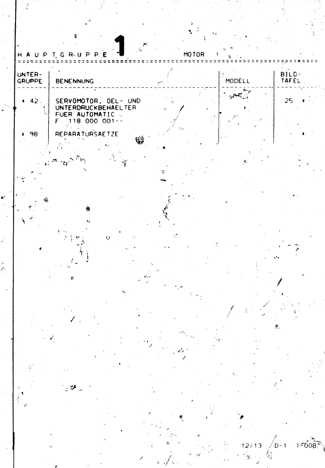 Vorschau VW 1200 1300 F-118 2050 000 Seite 47