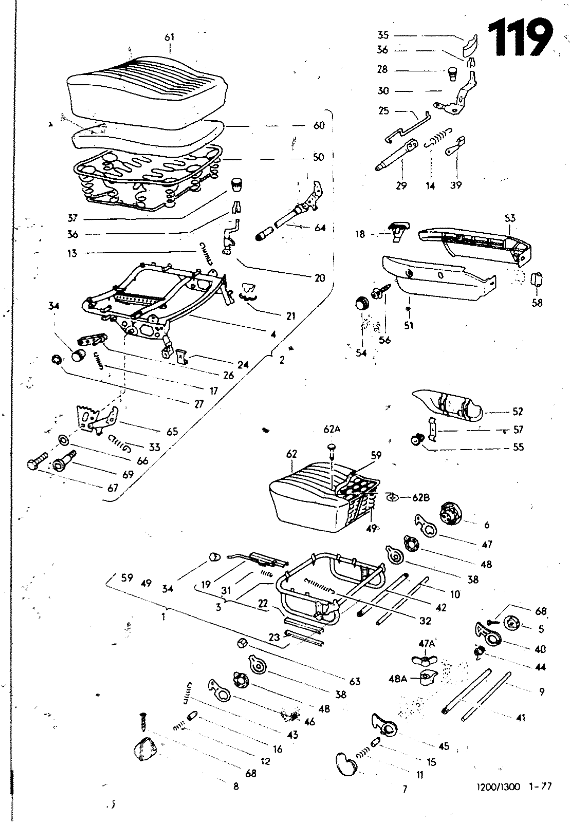 Vorschau VW 1200 1300 F-118 2050 000 Seite 1069