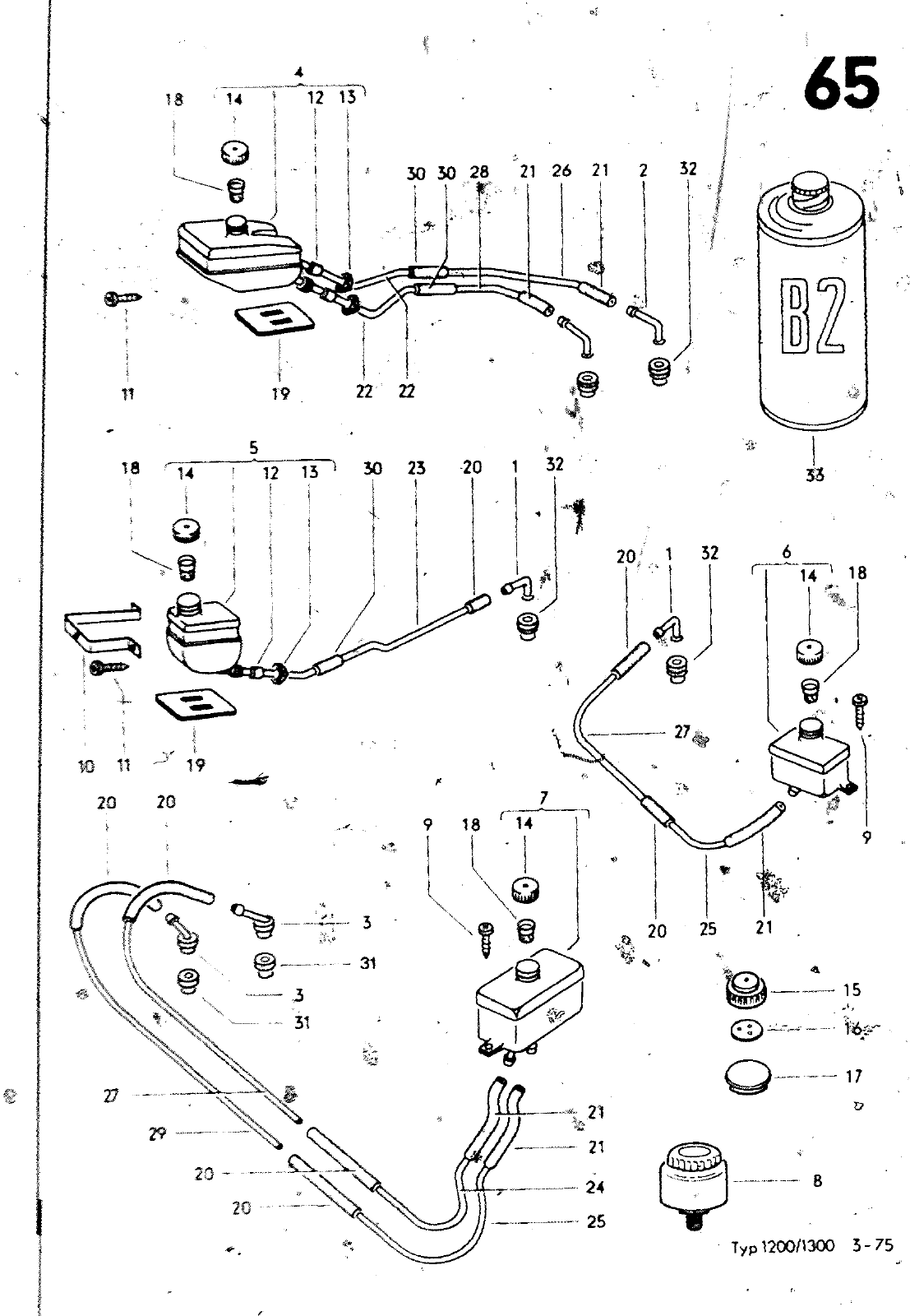 Vorschau VW 1200 1300 F-118 2050 000 Seite 745