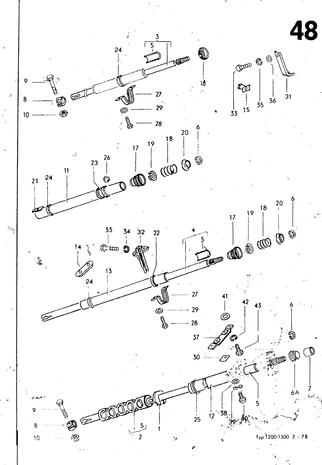 Vorschau VW 1200 1300 F-118 2050 000 Seite 637