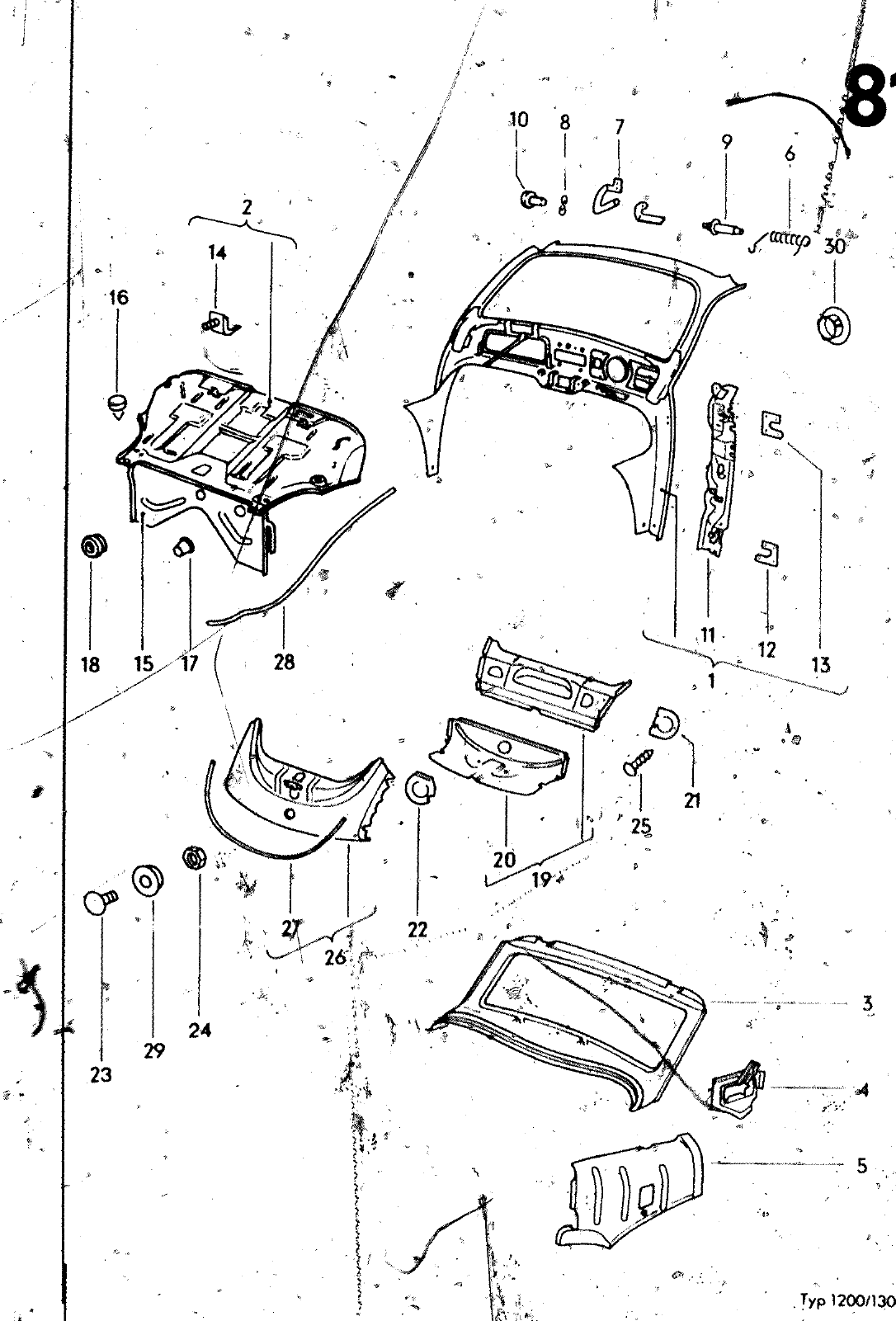 Vorschau VW 1200 1300 F-118 2050 000 Seite 831