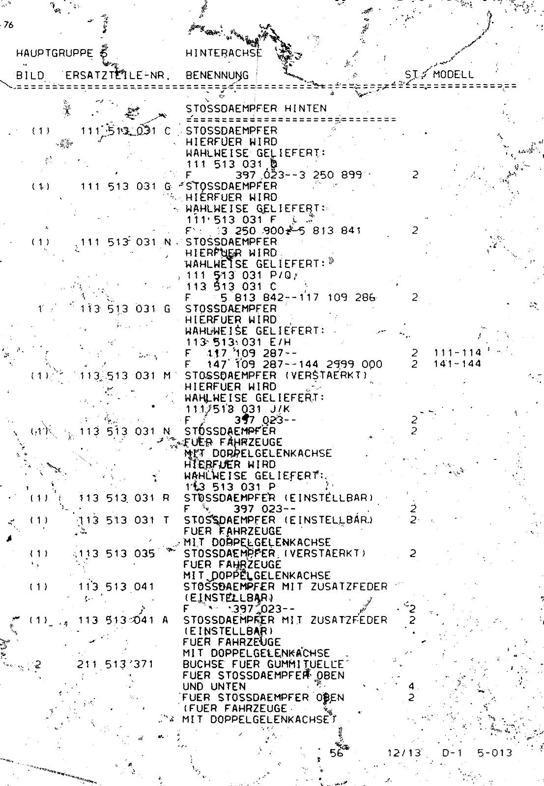 Vorschau VW 1200 1300 F-118 2050 000 Seite 686