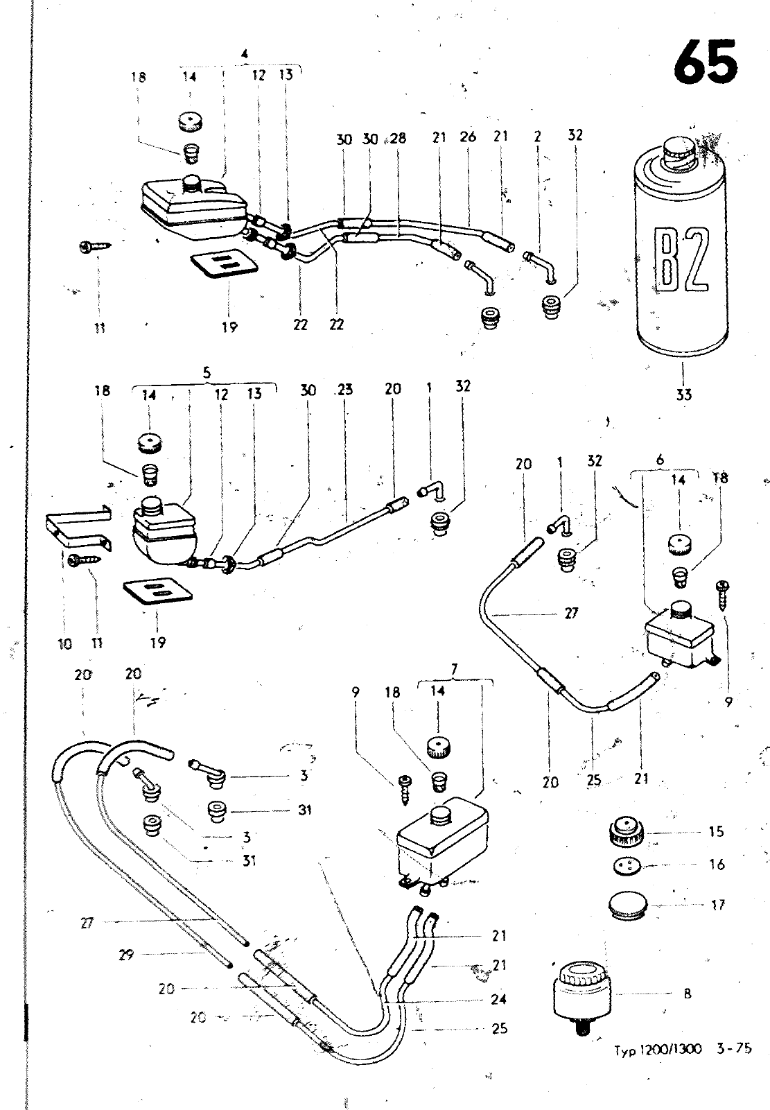 Vorschau VW 1200 1300 F-118 2050 000 Seite 743