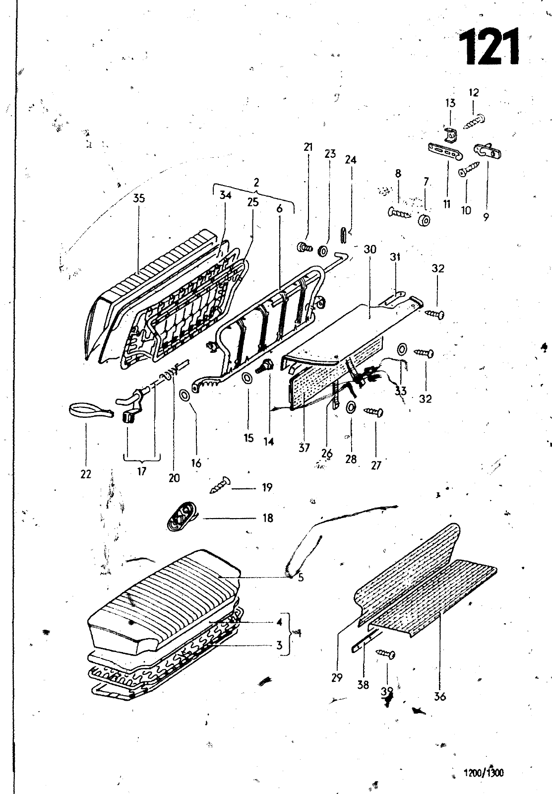Vorschau VW 1200 1300 F-118 2050 000 Seite 1099