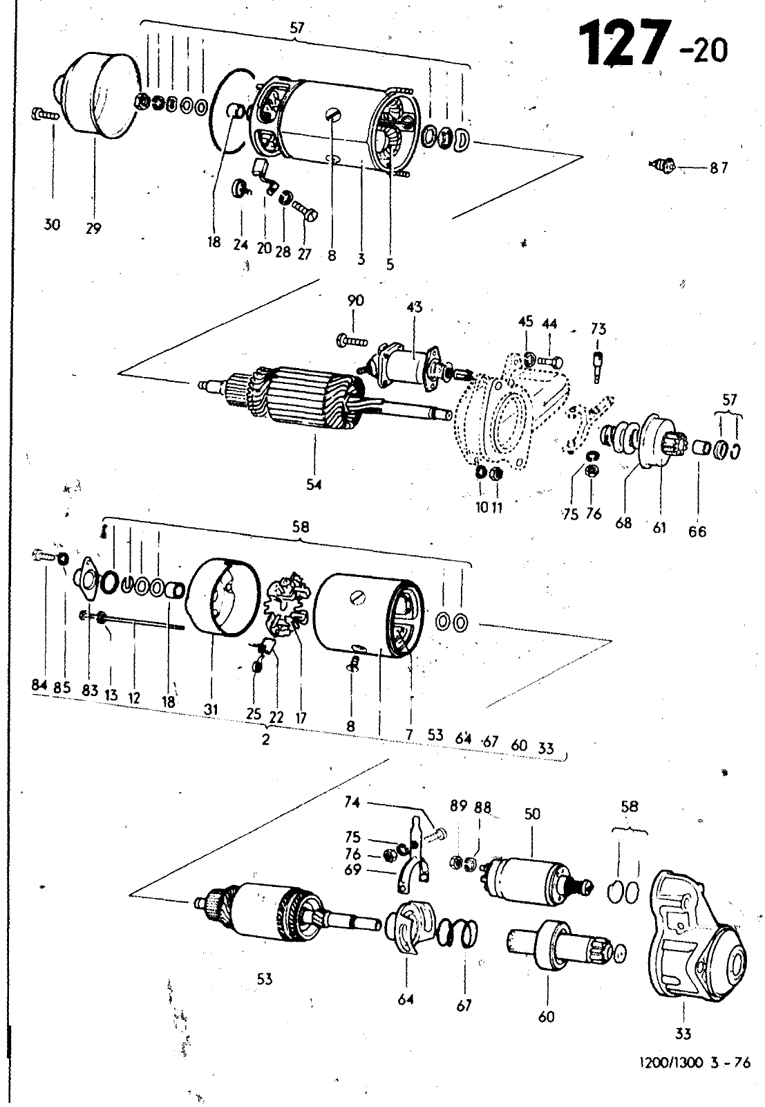 Vorschau VW 1200 1300 F-118 2050 000 Seite 1181