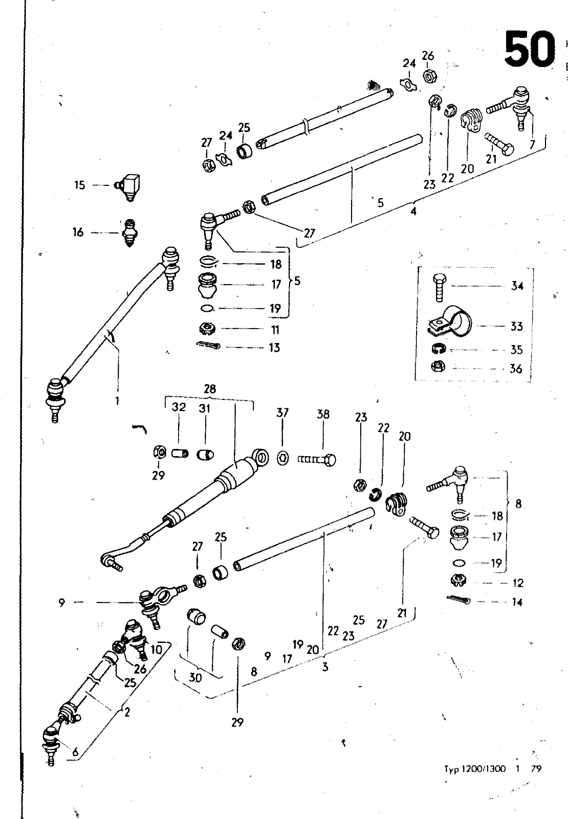Vorschau VW 1200 1300 F-118 2050 000 Seite 649