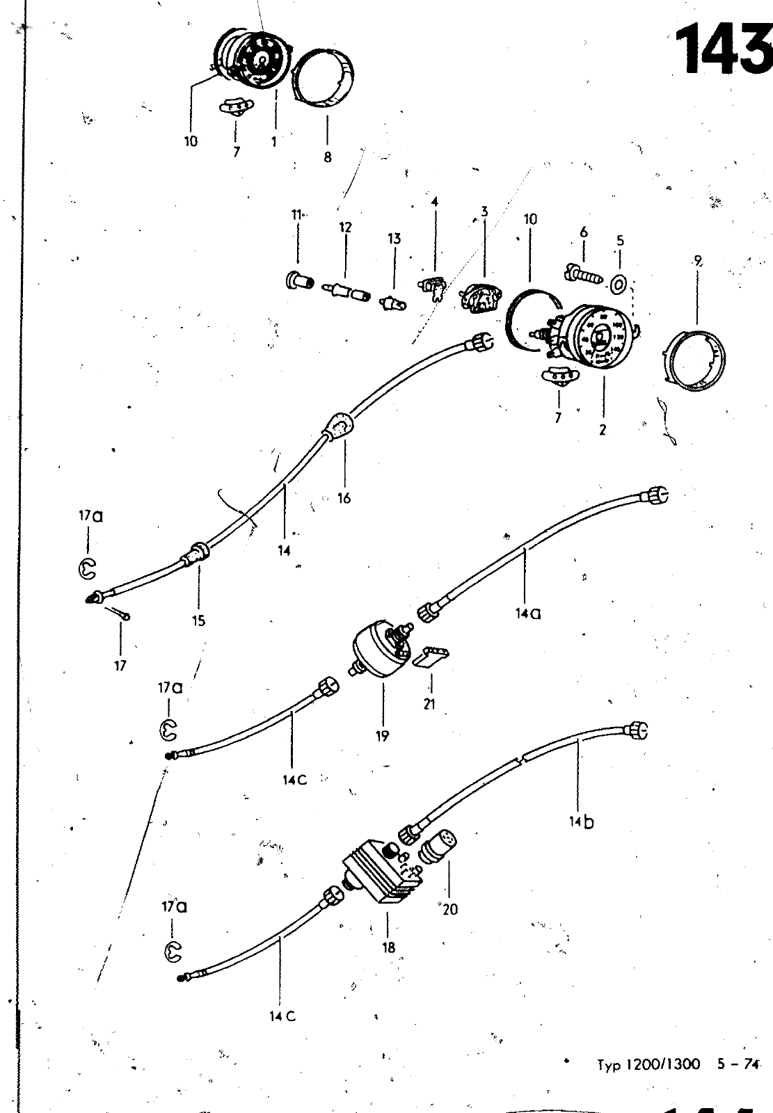 Vorschau VW 1200 1300 F-118 2050 000 Seite 1313