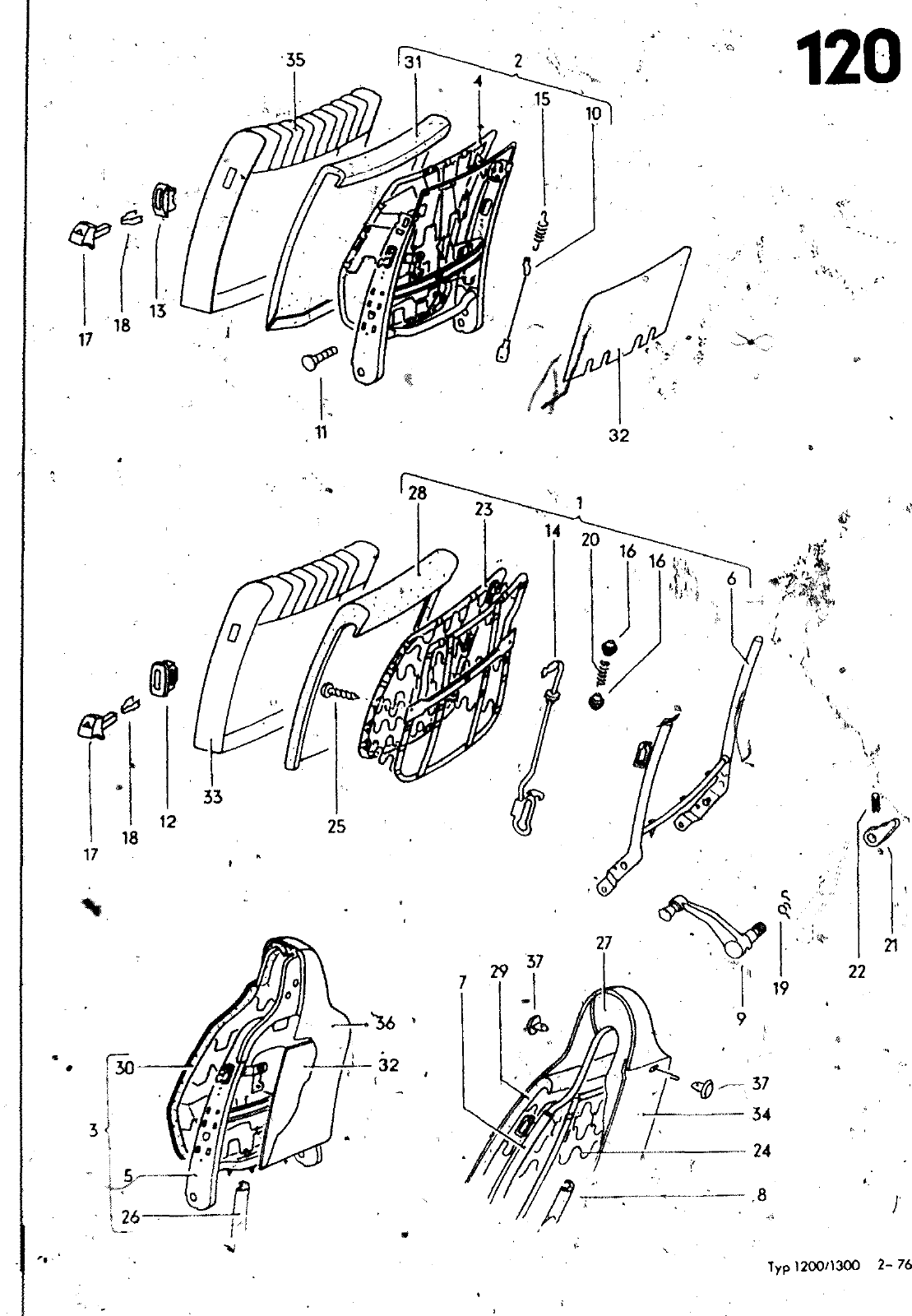 Vorschau VW 1200 1300 F-118 2050 000 Seite 1083