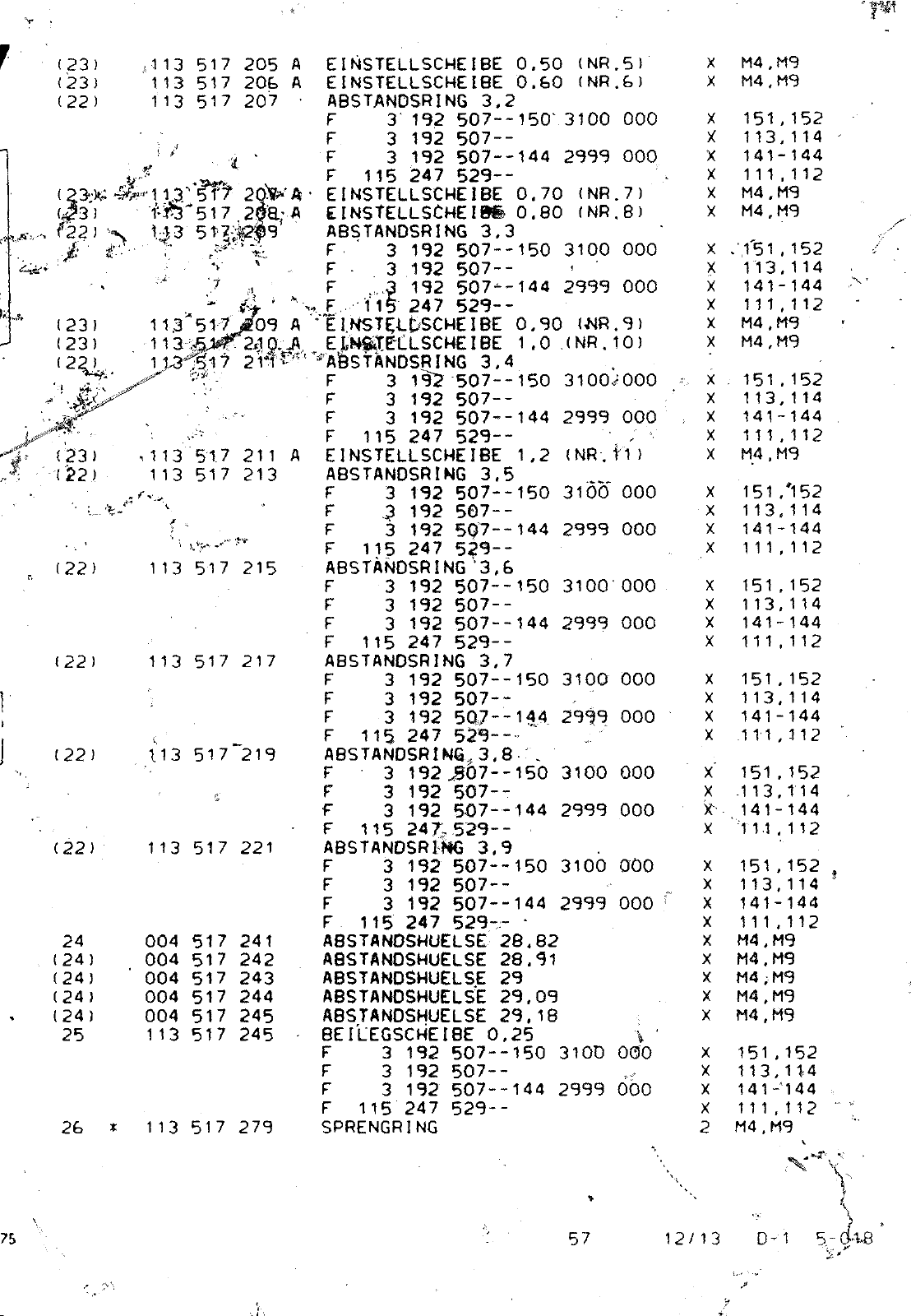 Vorschau VW 1200 1300 F-118 2050 000 Seite 696