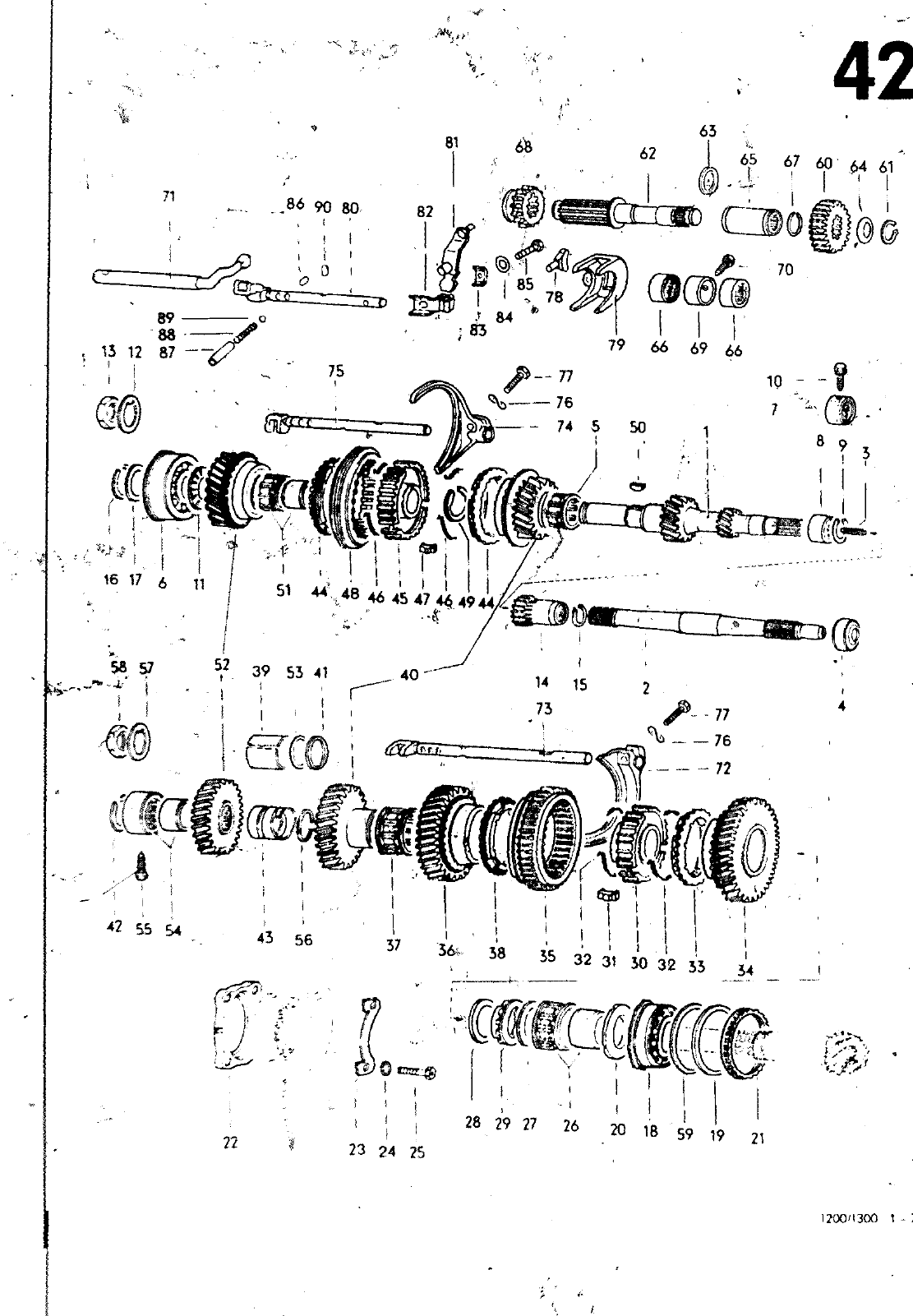 Vorschau VW 1200 1300 F-118 2050 000 Seite 579