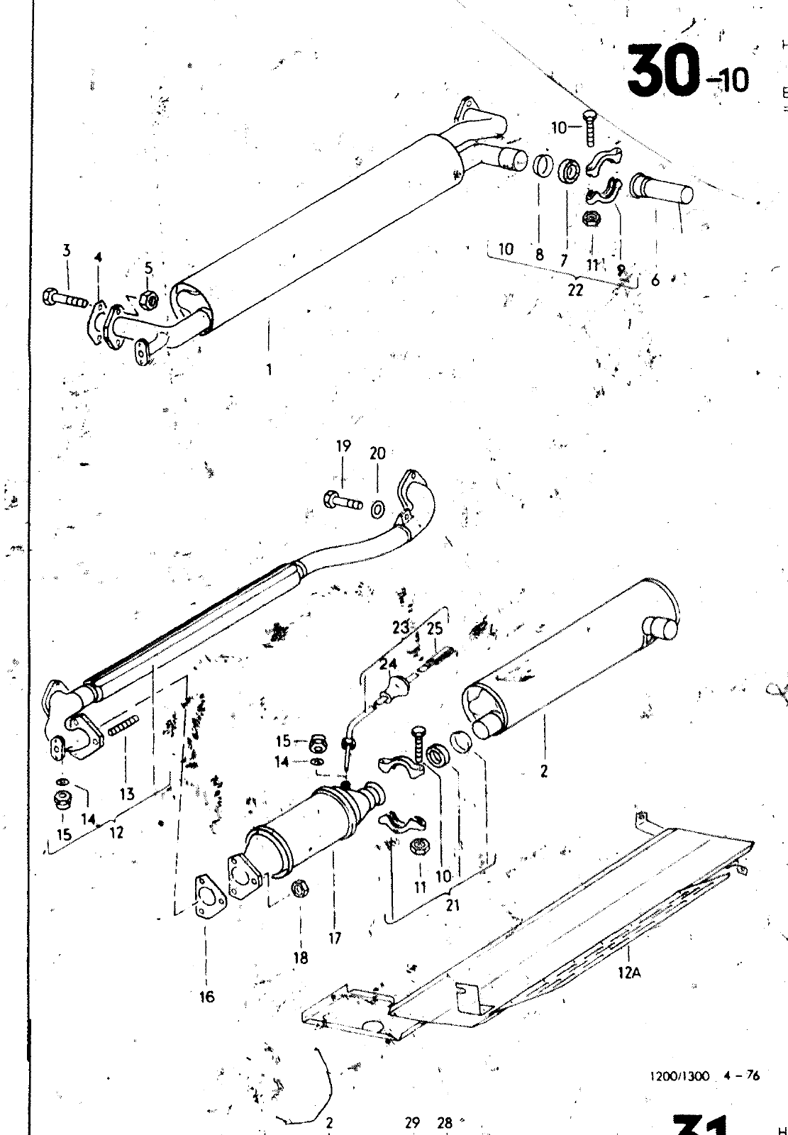 Vorschau VW 1200 1300 F-118 2050 000 Seite 495