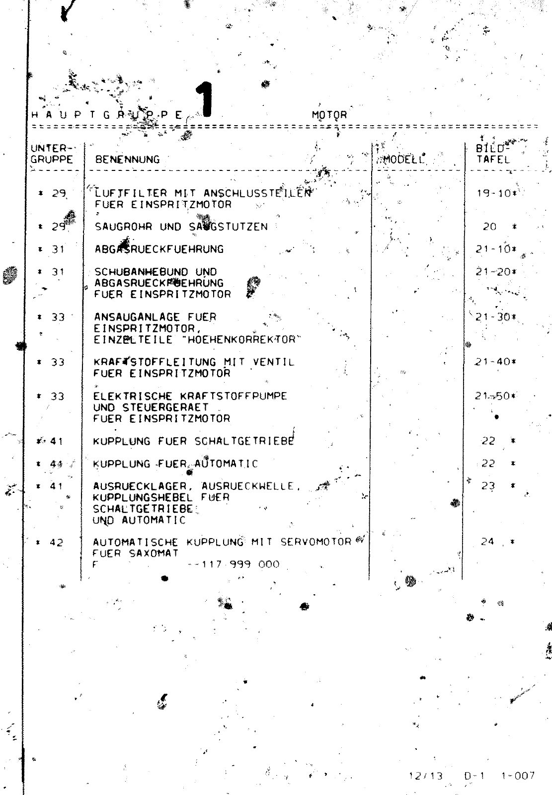 Vorschau VW 1200 1300 F-118 2050 000 Seite 45