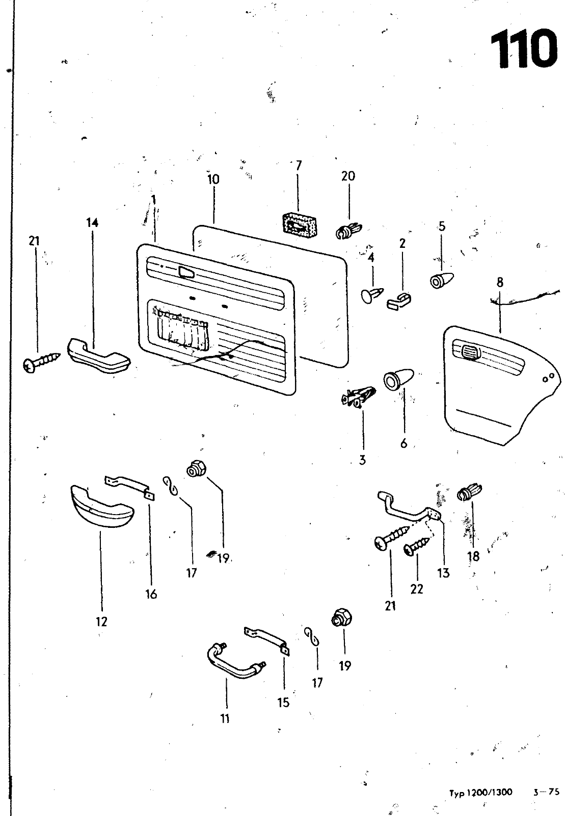 Vorschau VW 1200 1300 F-118 2050 000 Seite 1023