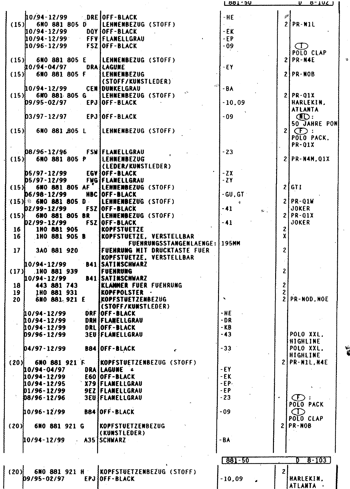 Vorschau Polo Mod 95-99 Seite 692