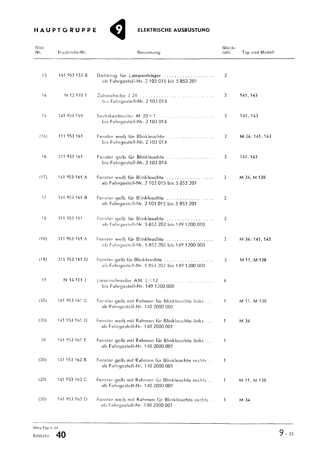 Vorschau Typ 14 (Karmann Ghia) Seite 296