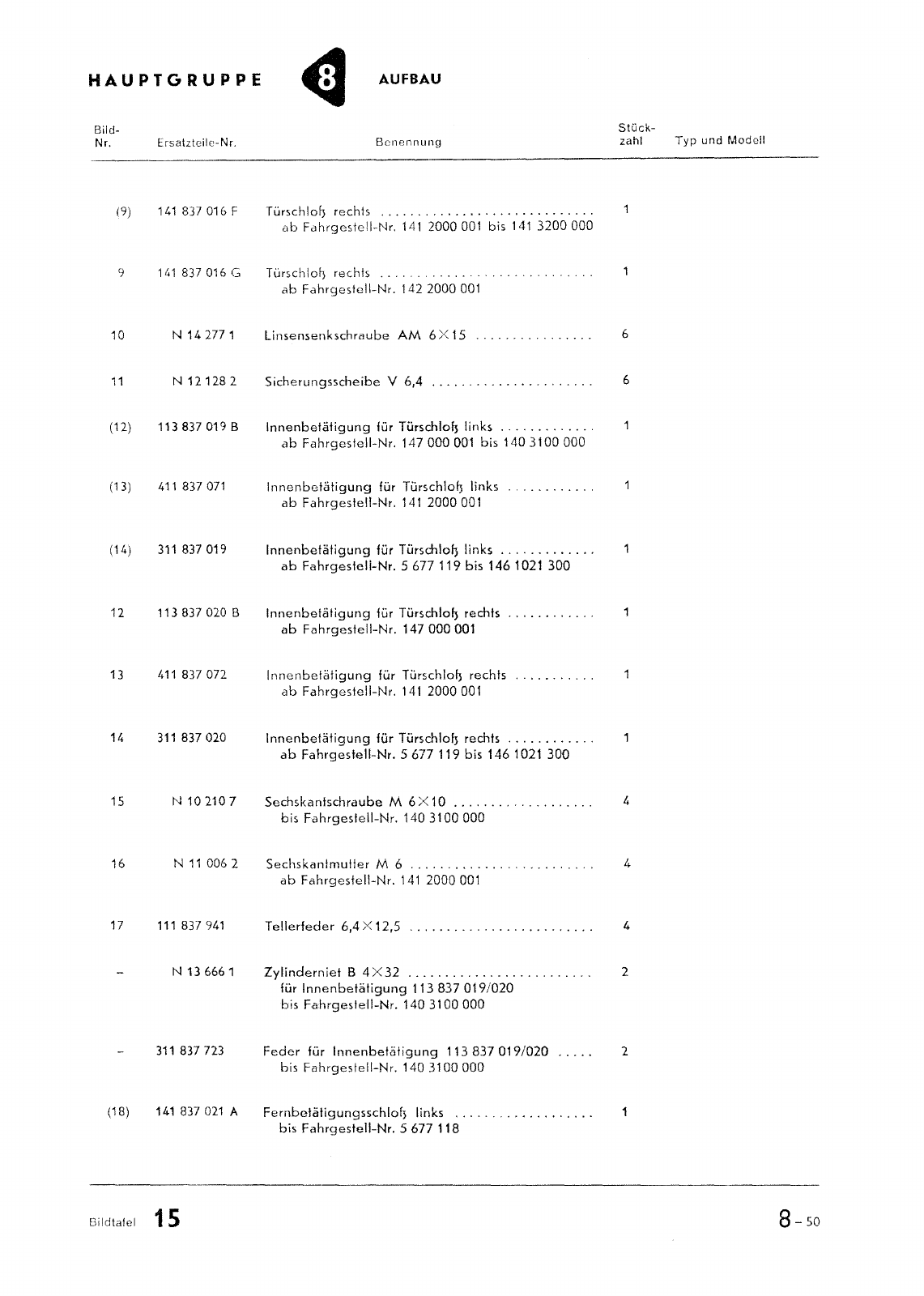 Vorschau Typ 14 (Karmann Ghia) Seite 122