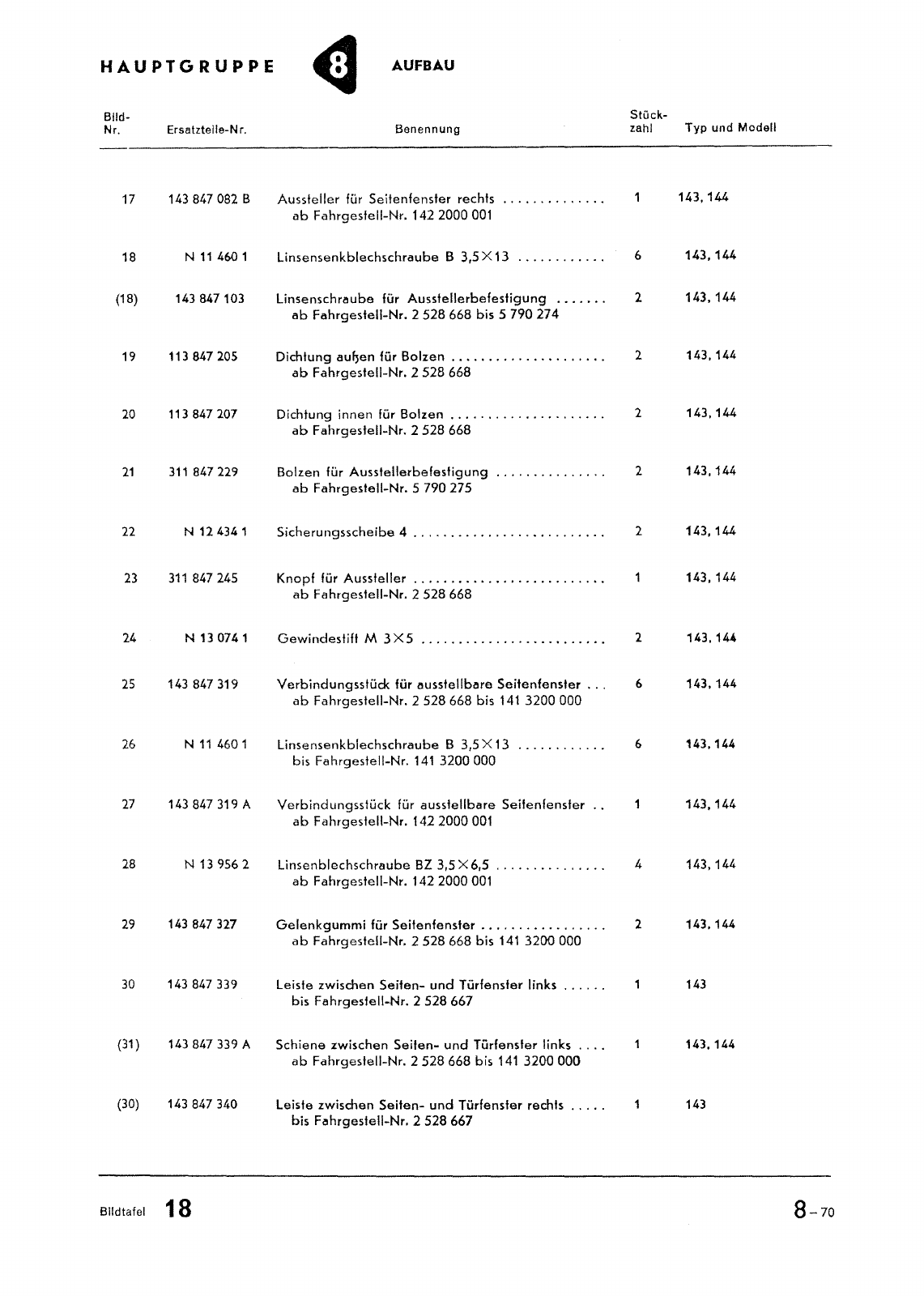 Vorschau Typ 14 (Karmann Ghia) Seite 142