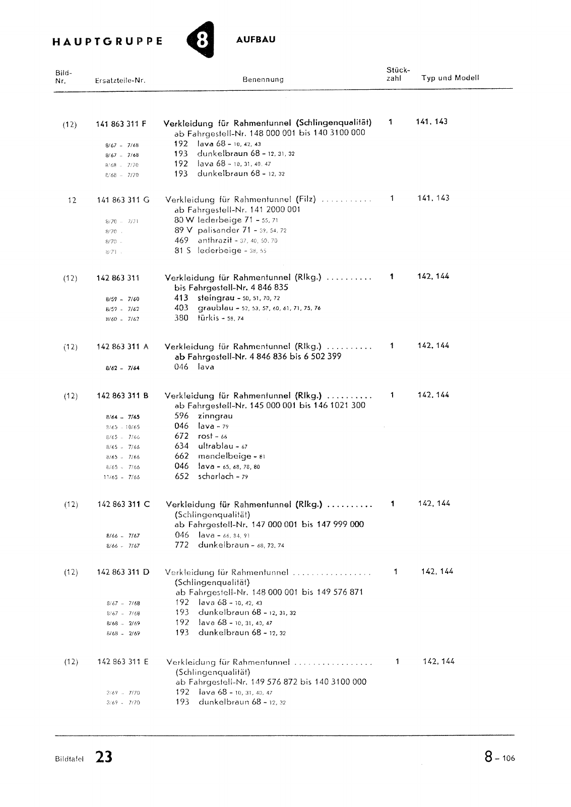 Vorschau Typ 14 (Karmann Ghia) Seite 179