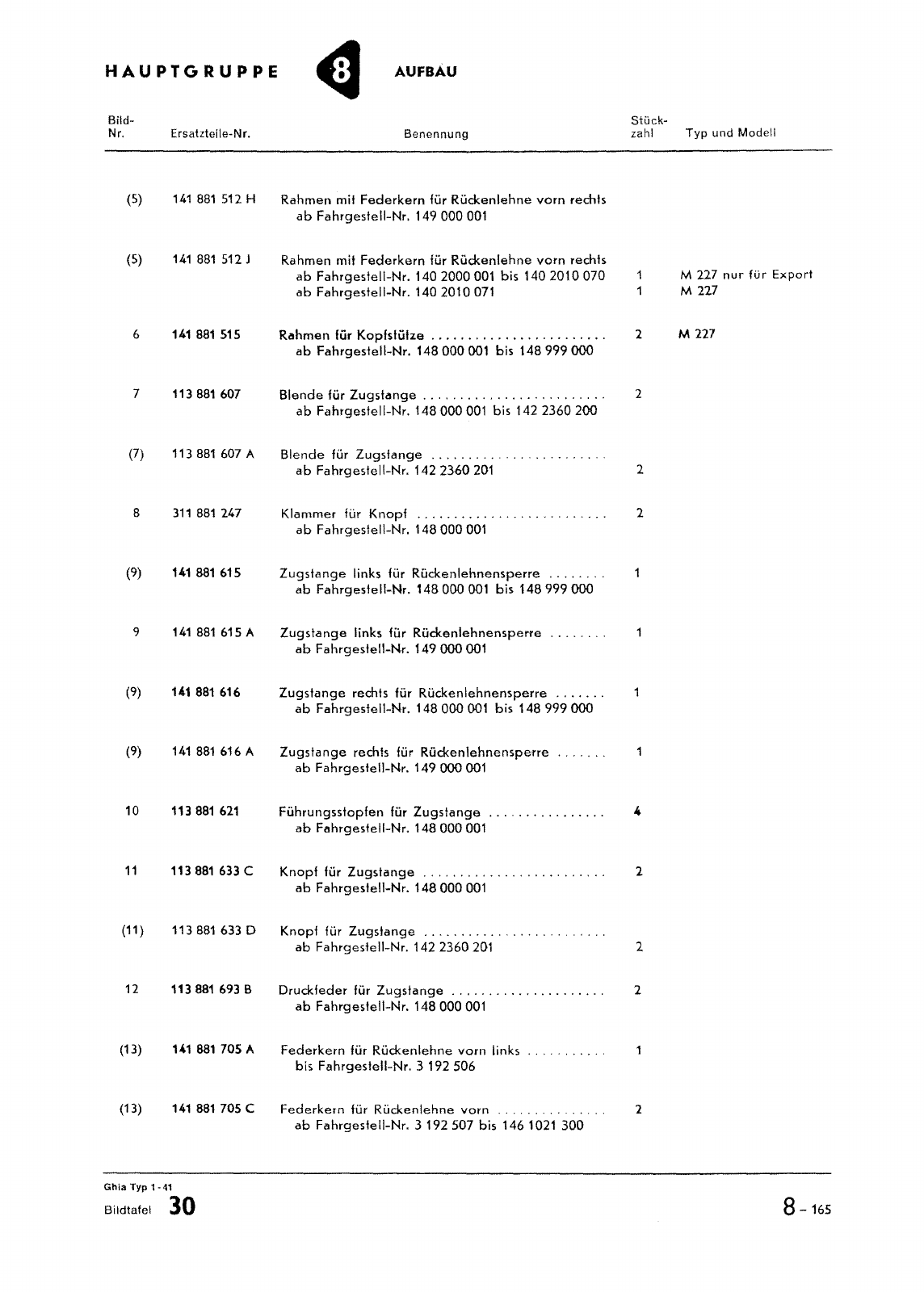 Vorschau Typ 14 (Karmann Ghia) Seite 234