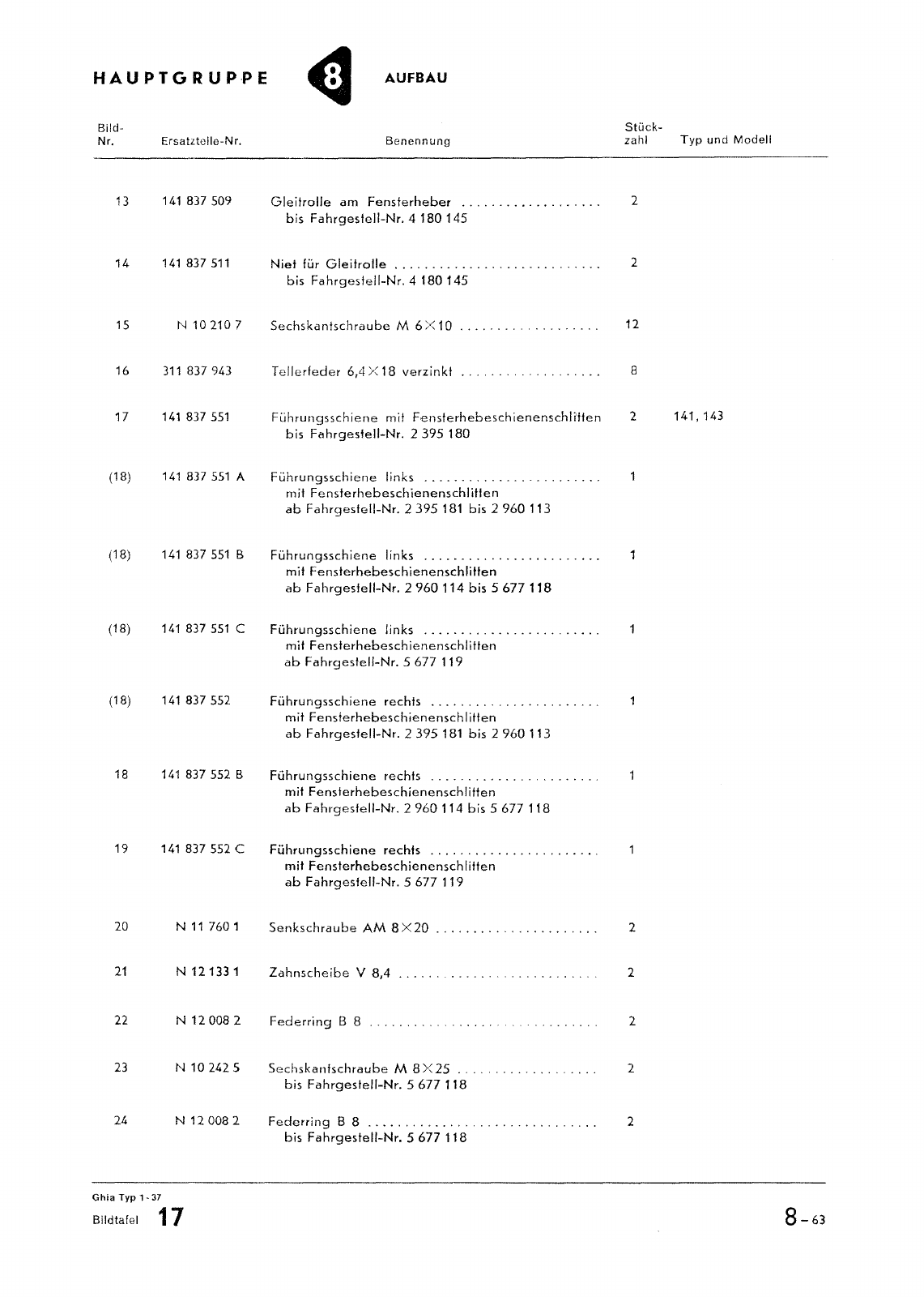 Vorschau Typ 14 (Karmann Ghia) Seite 135
