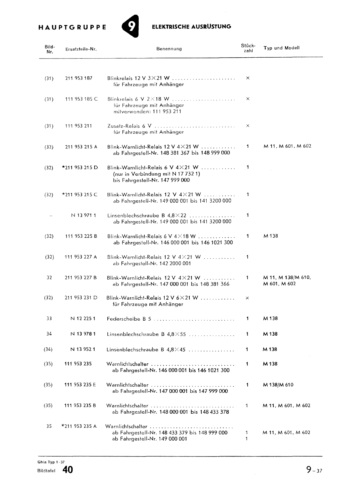 Vorschau Typ 14 (Karmann Ghia) Seite 298
