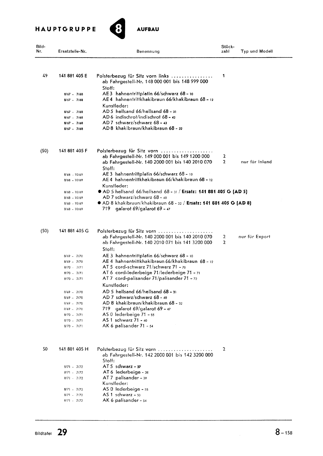 Vorschau Typ 14 (Karmann Ghia) Seite 228