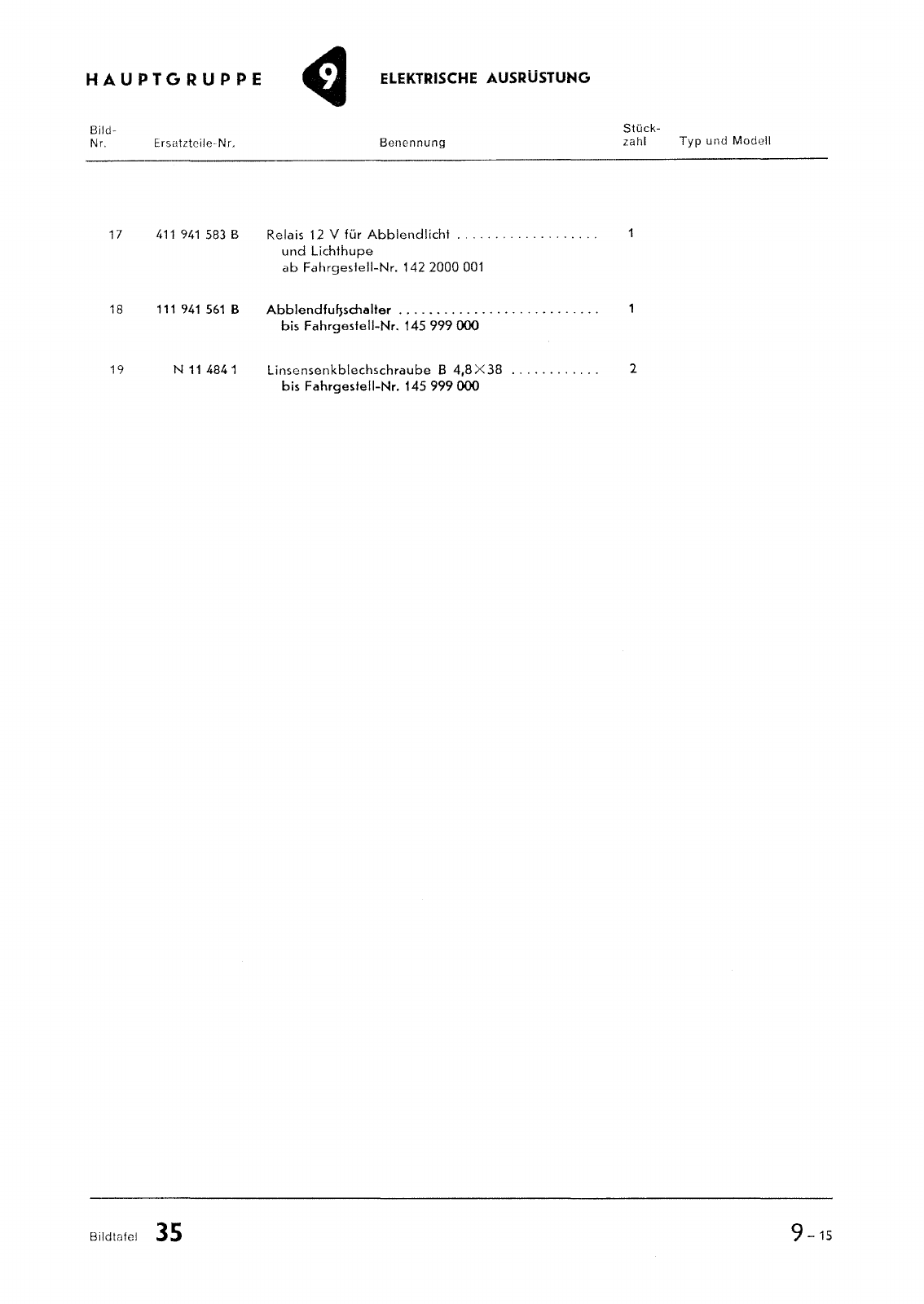 Vorschau Typ 14 (Karmann Ghia) Seite 277