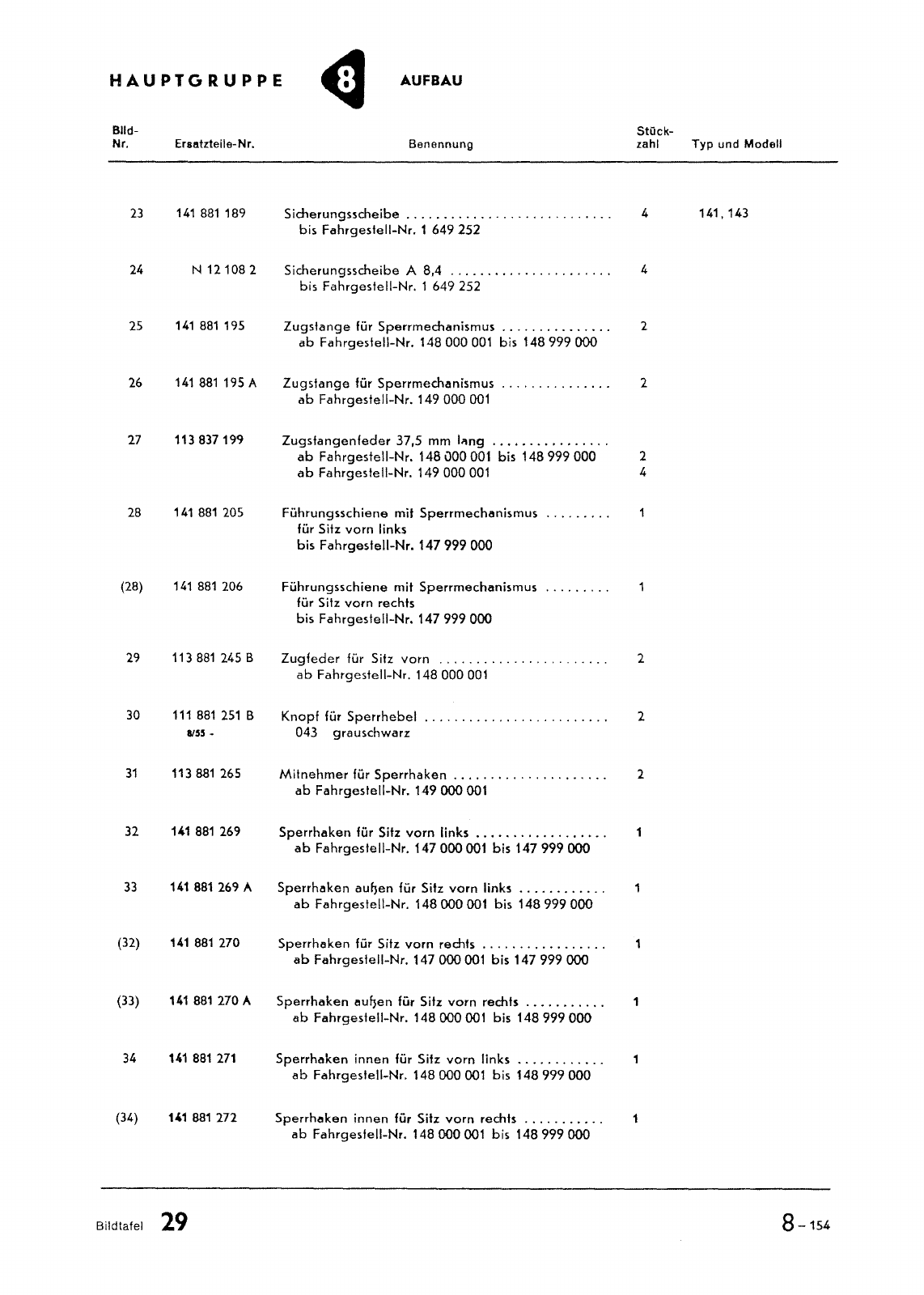 Vorschau Typ 14 (Karmann Ghia) Seite 224