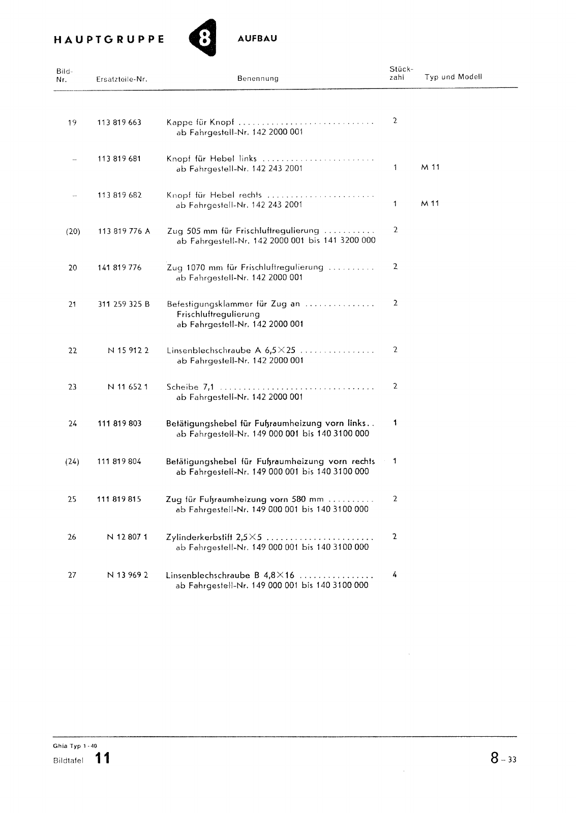 Vorschau Typ 14 (Karmann Ghia) Seite 106
