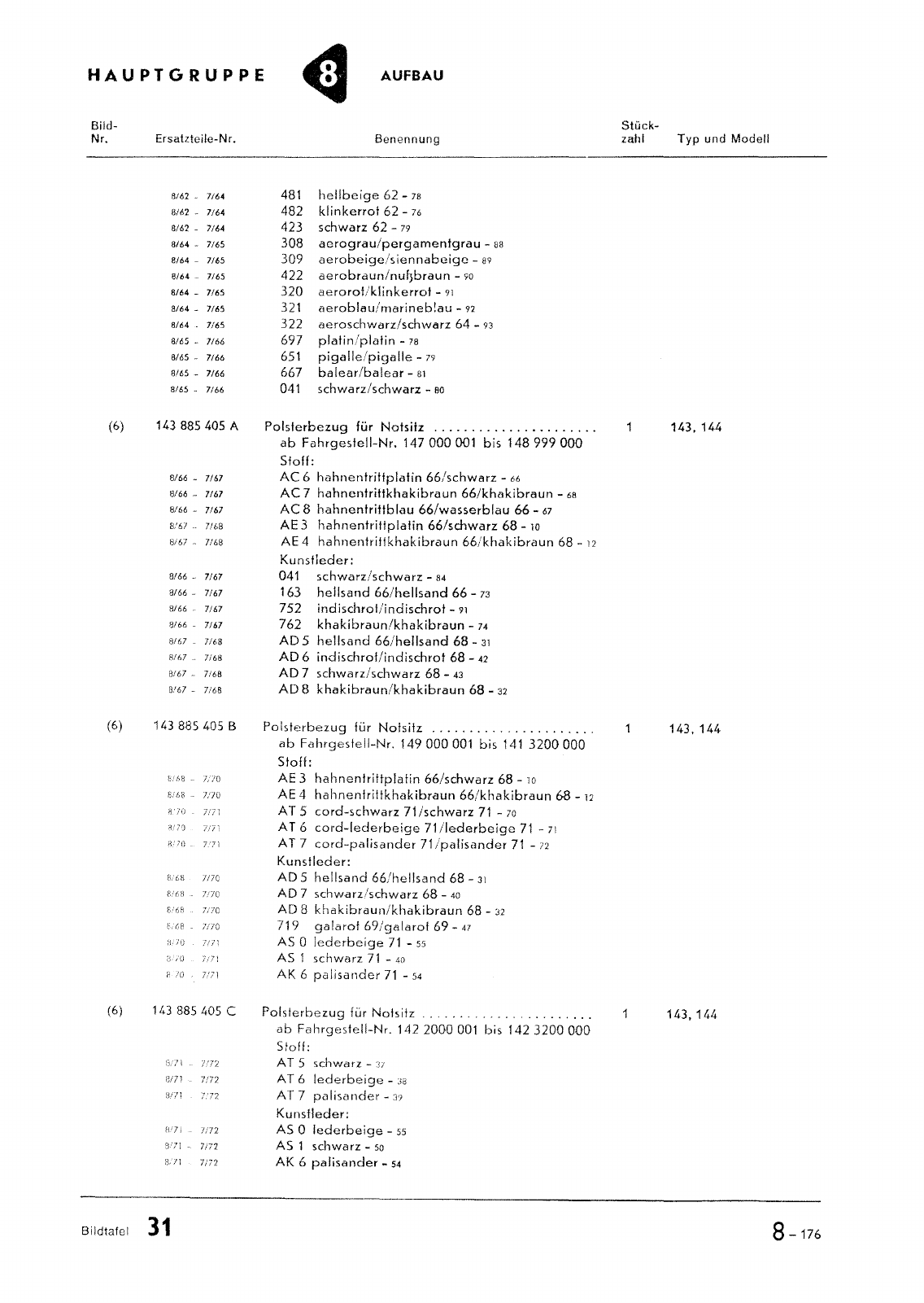 Vorschau Typ 14 (Karmann Ghia) Seite 245