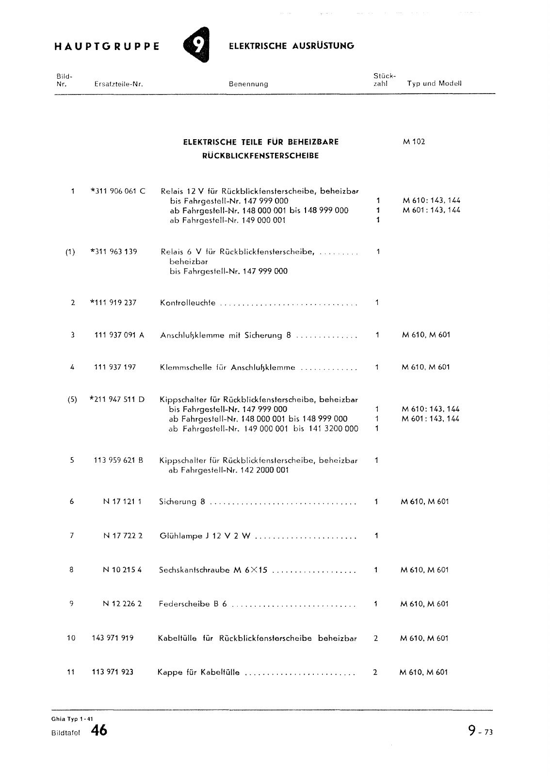 Vorschau Typ 14 (Karmann Ghia) Seite 330