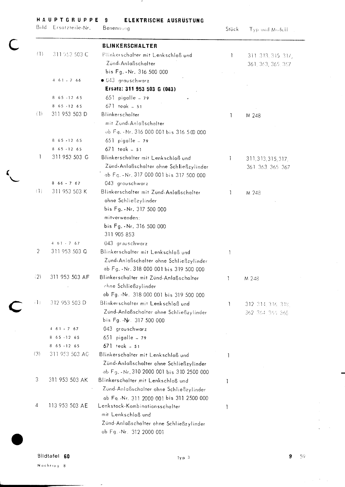 Vorschau Typ 3 (VW 1500 1600) Seite 640