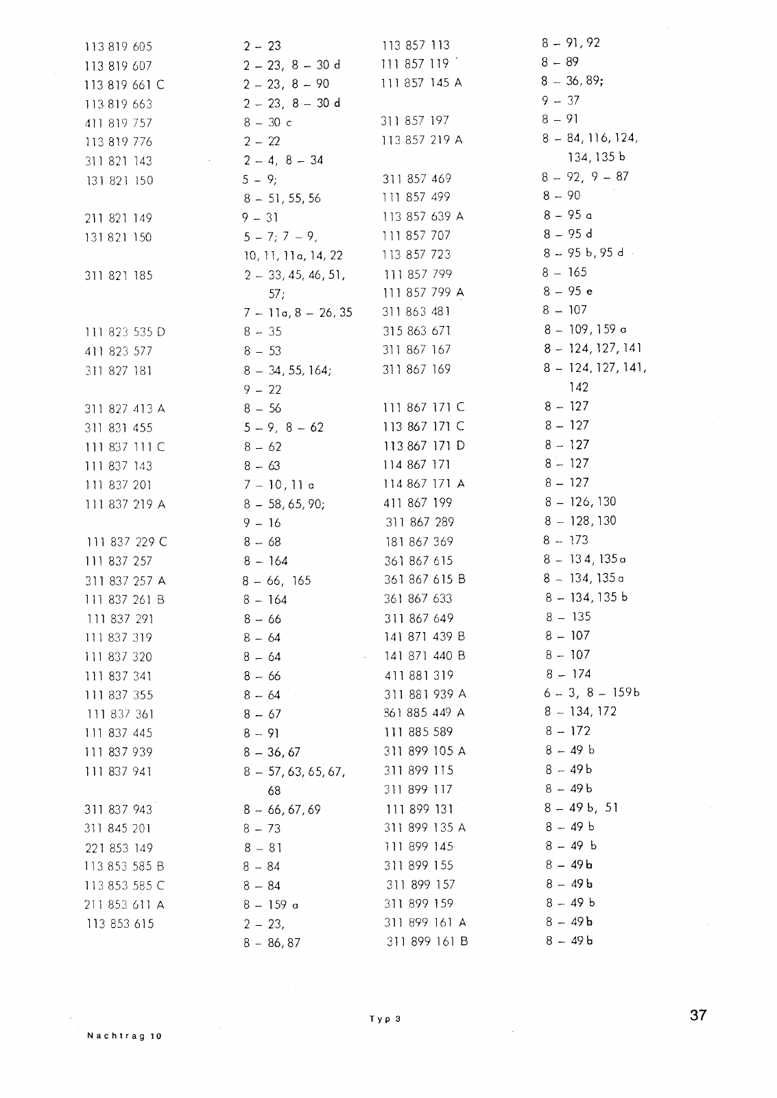 Vorschau Typ 3 (VW 1500 1600) Seite 19