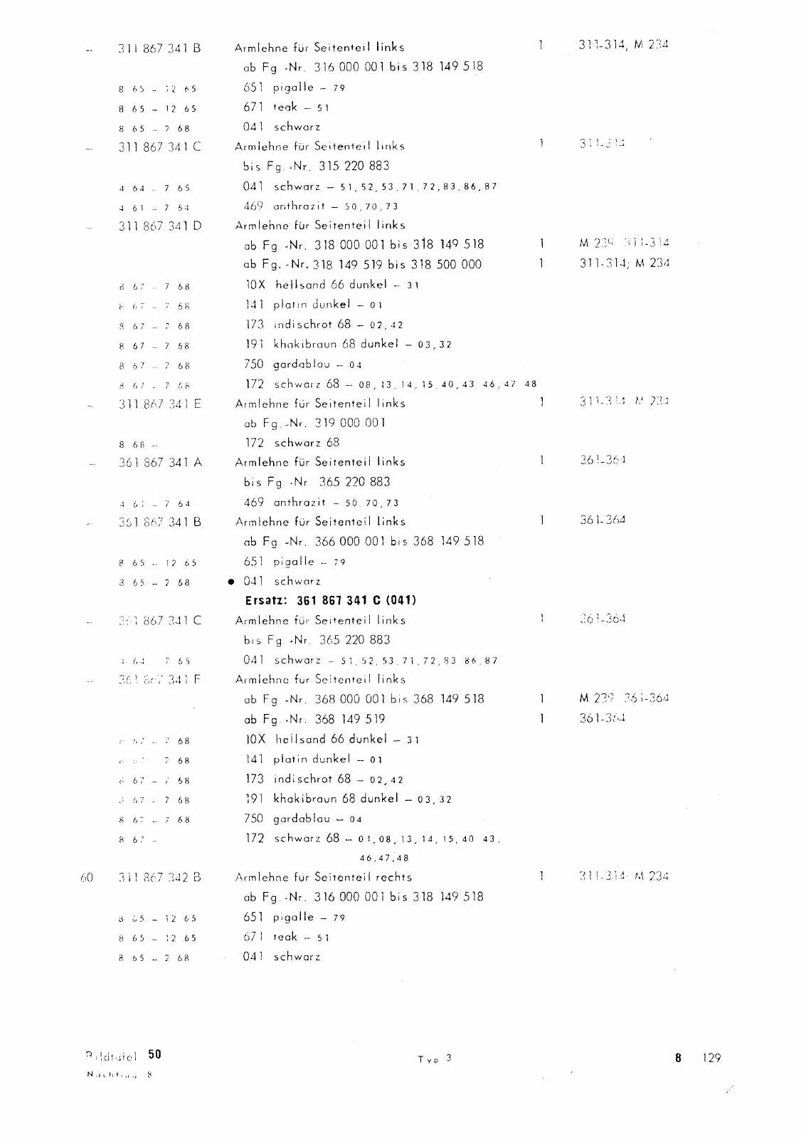 Vorschau Typ 3 (VW 1500 1600) Seite 508