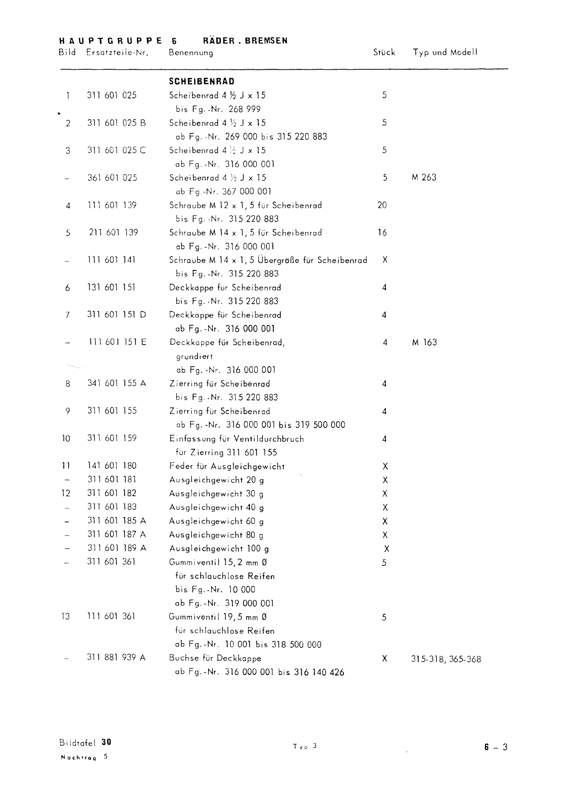 Vorschau Typ 3 (VW 1500 1600) Seite 293