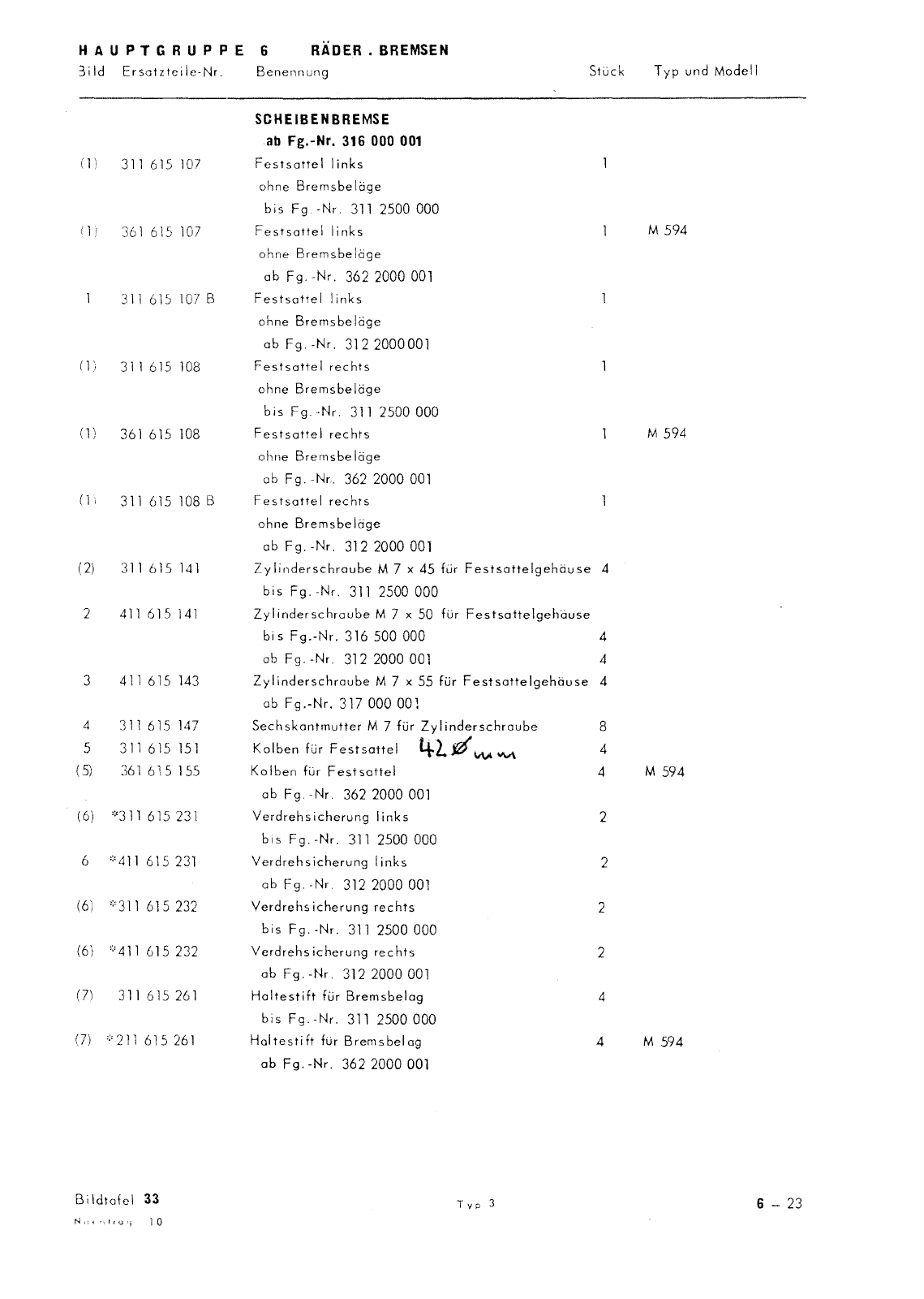 Vorschau Typ 3 (VW 1500 1600) Seite 322