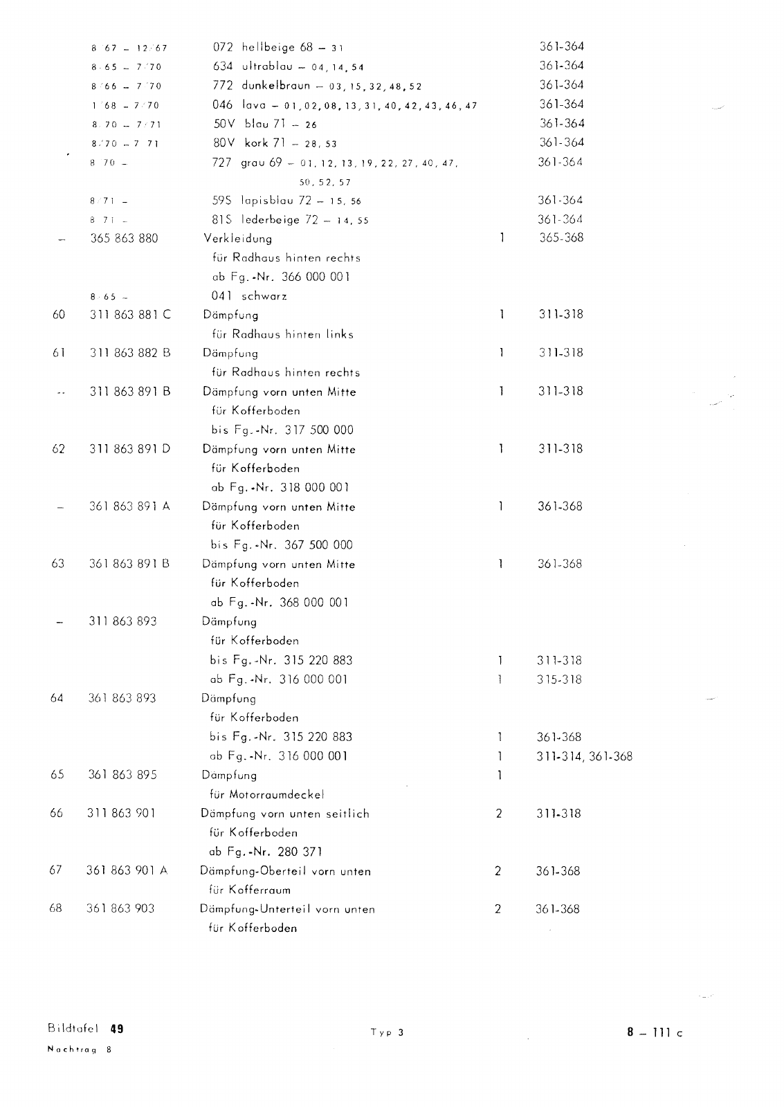 Vorschau Typ 3 (VW 1500 1600) Seite 490