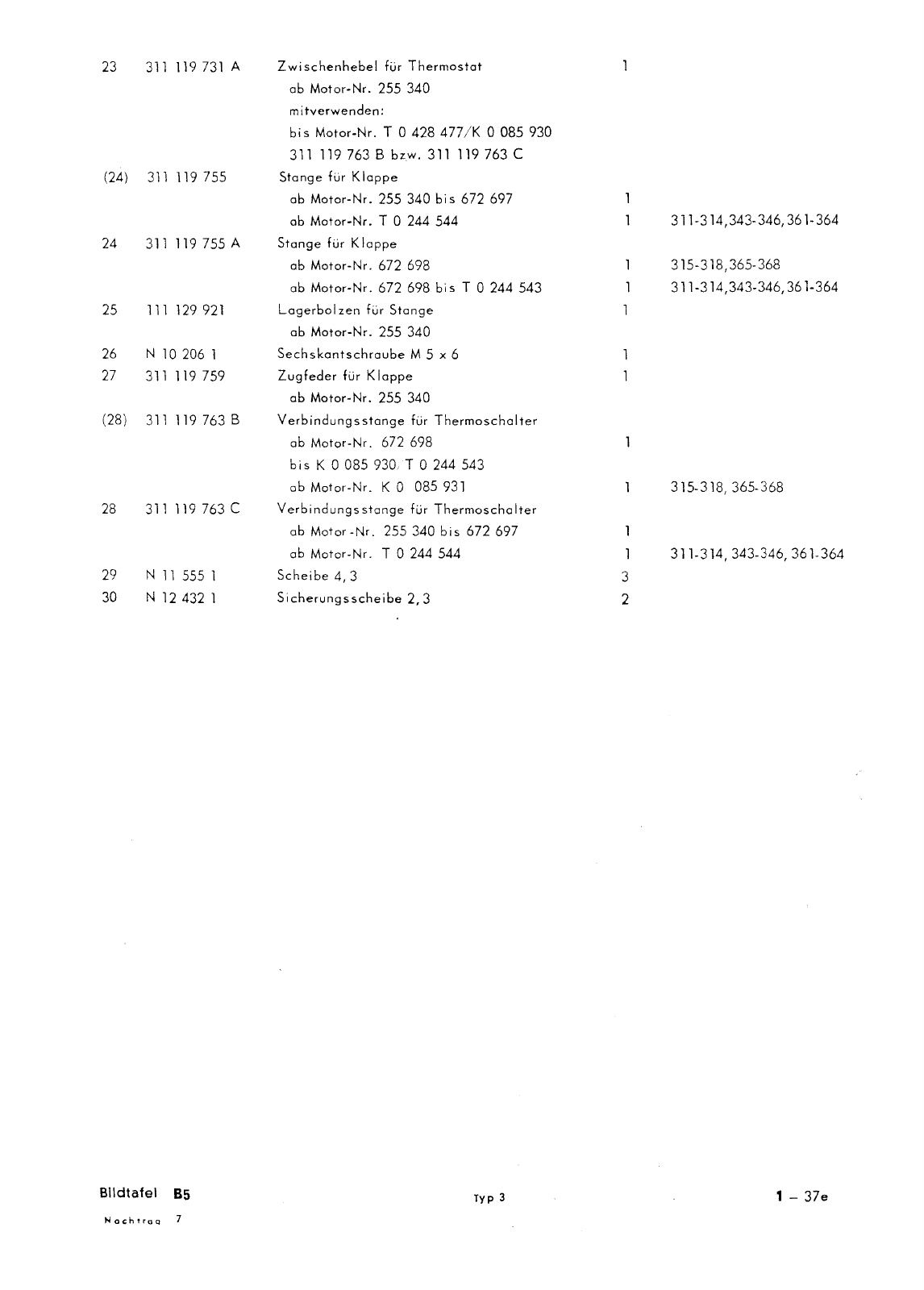 Vorschau Typ 3 (VW 1500 1600) Seite 74