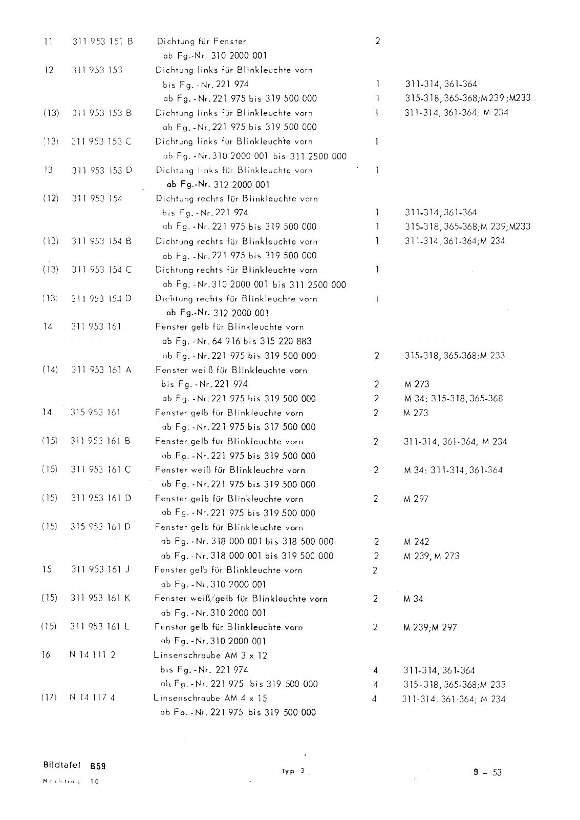 Vorschau Typ 3 (VW 1500 1600) Seite 631