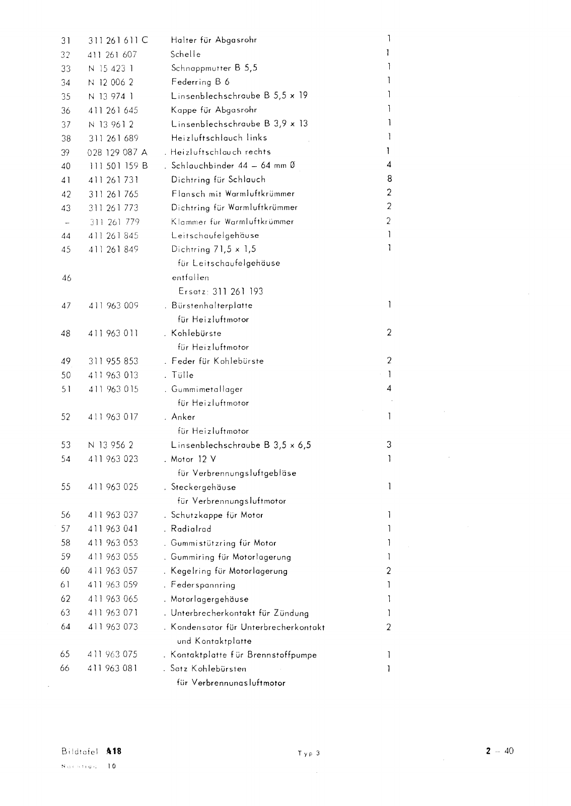 Vorschau Typ 3 (VW 1500 1600) Seite 183