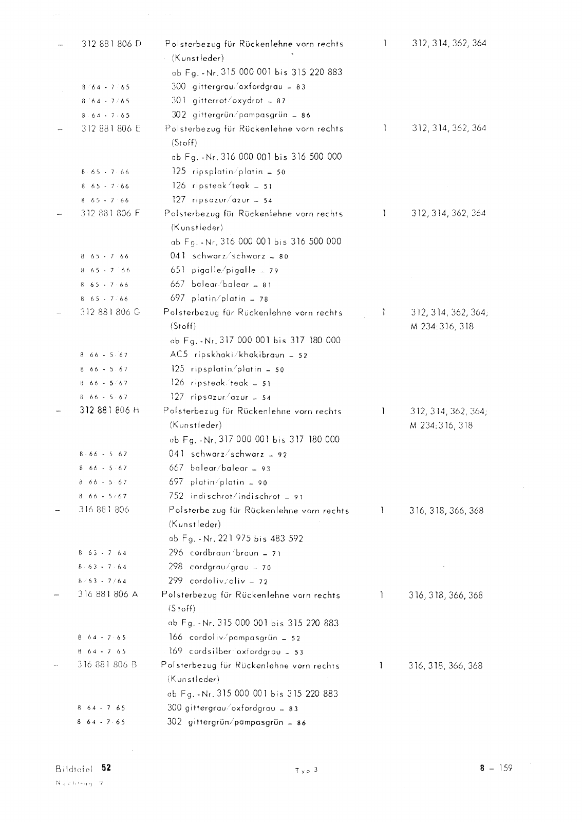 Vorschau Typ 3 (VW 1500 1600) Seite 538