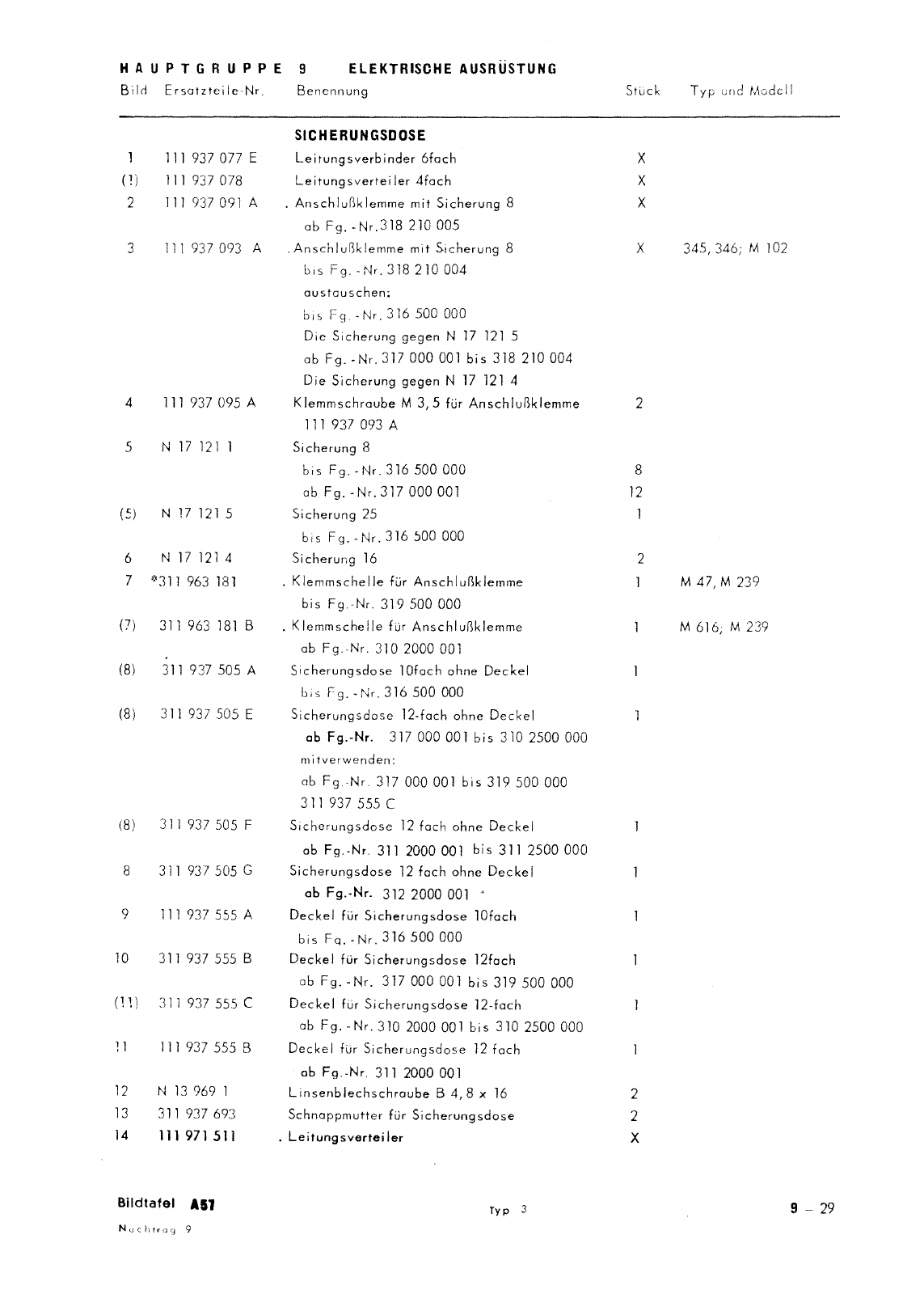 Vorschau Typ 3 (VW 1500 1600) Seite 609