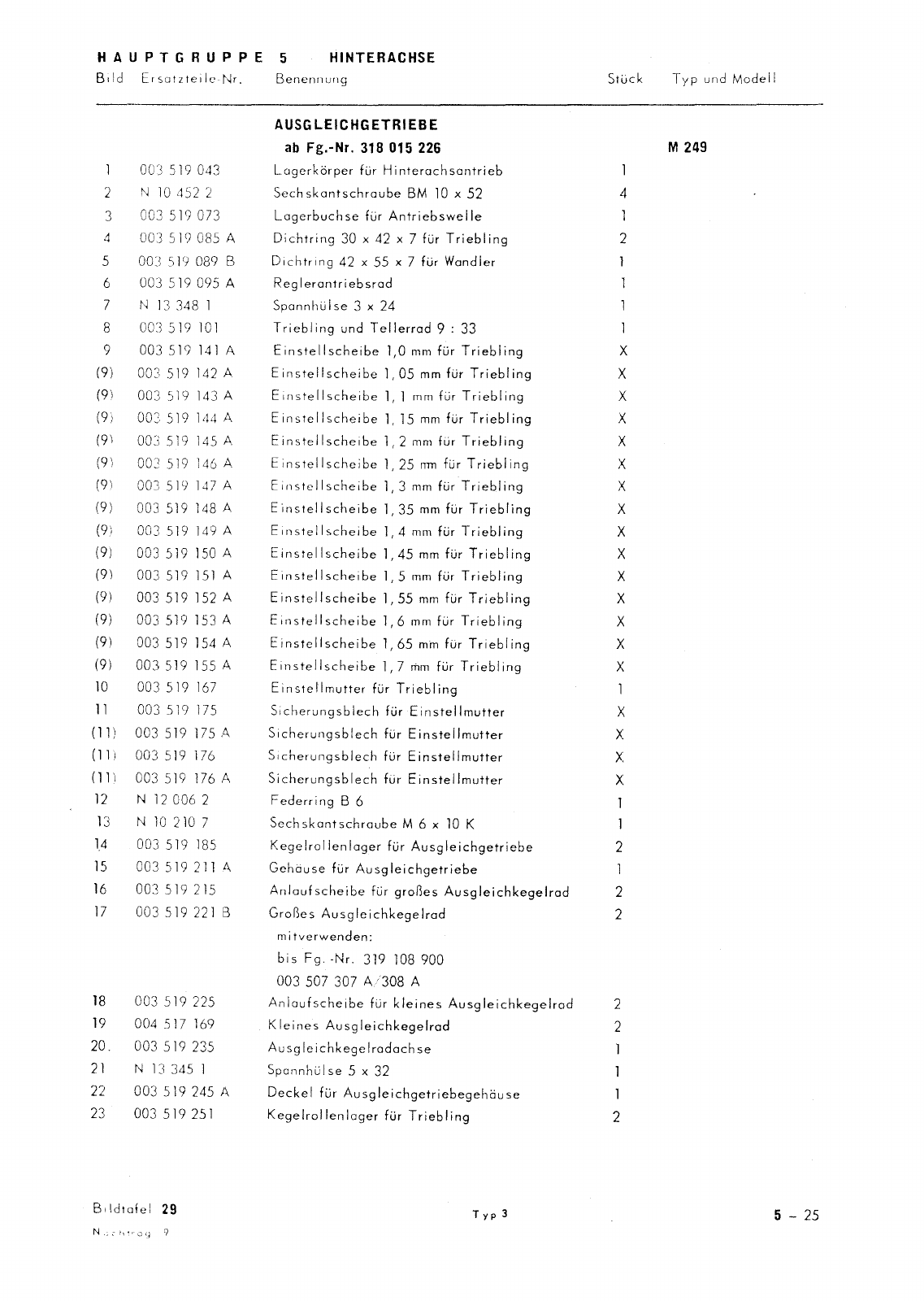 Vorschau Typ 3 (VW 1500 1600) Seite 286
